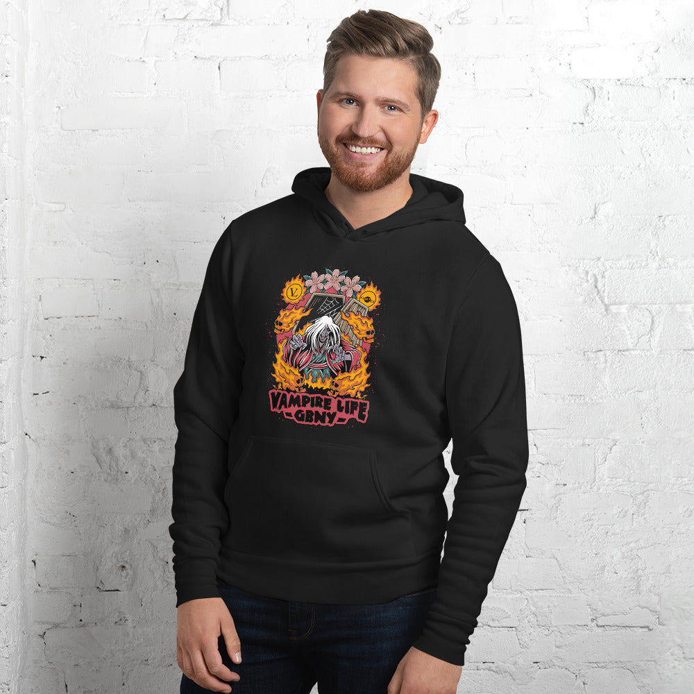 GBNY Black / S Vamp Life X GBNY "Fiery Vamp" Hoodie - Men's 5911267_9227