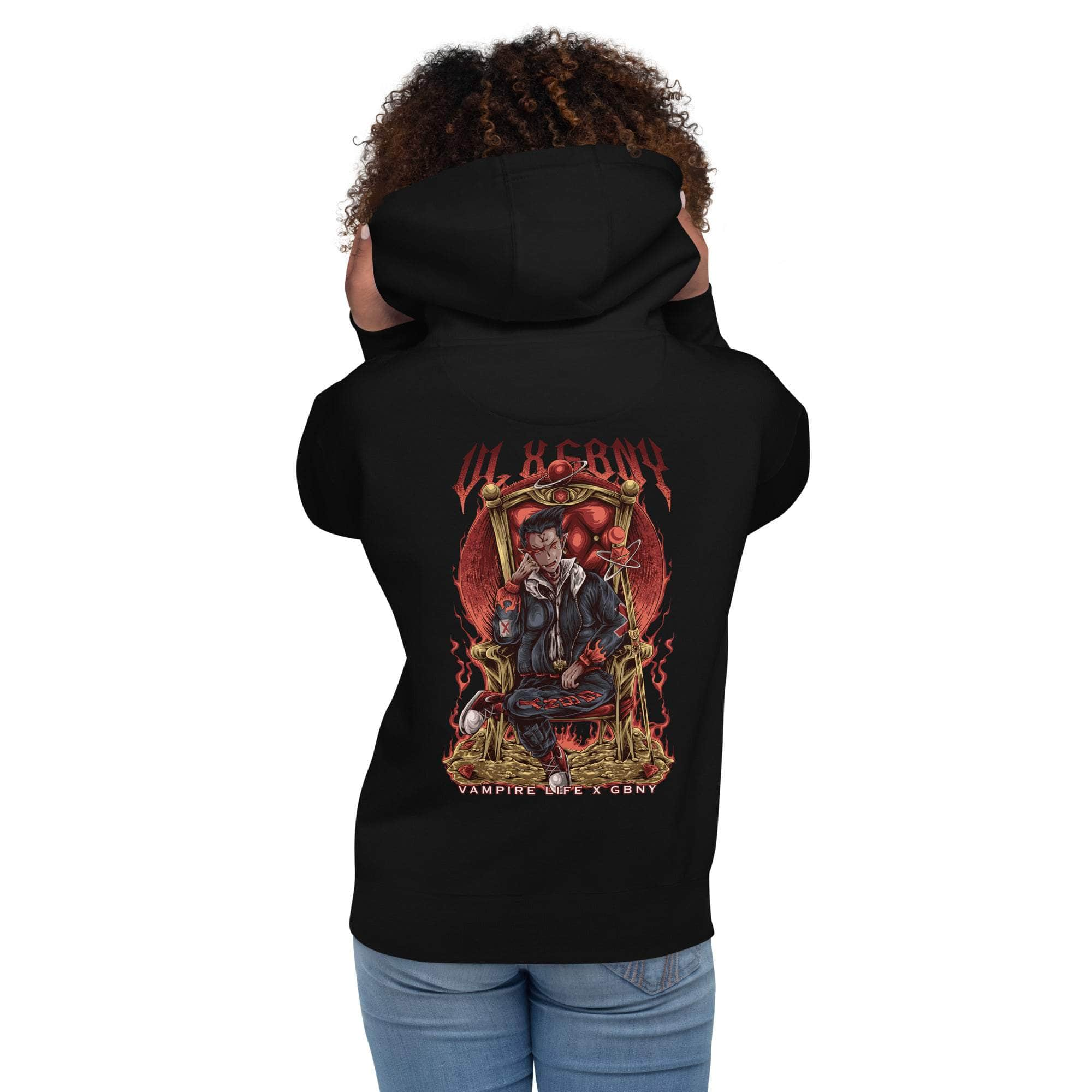 GBNY Black / S Vamp Life x GBNY Red Fire Unisex Hoodie 3470411_10779