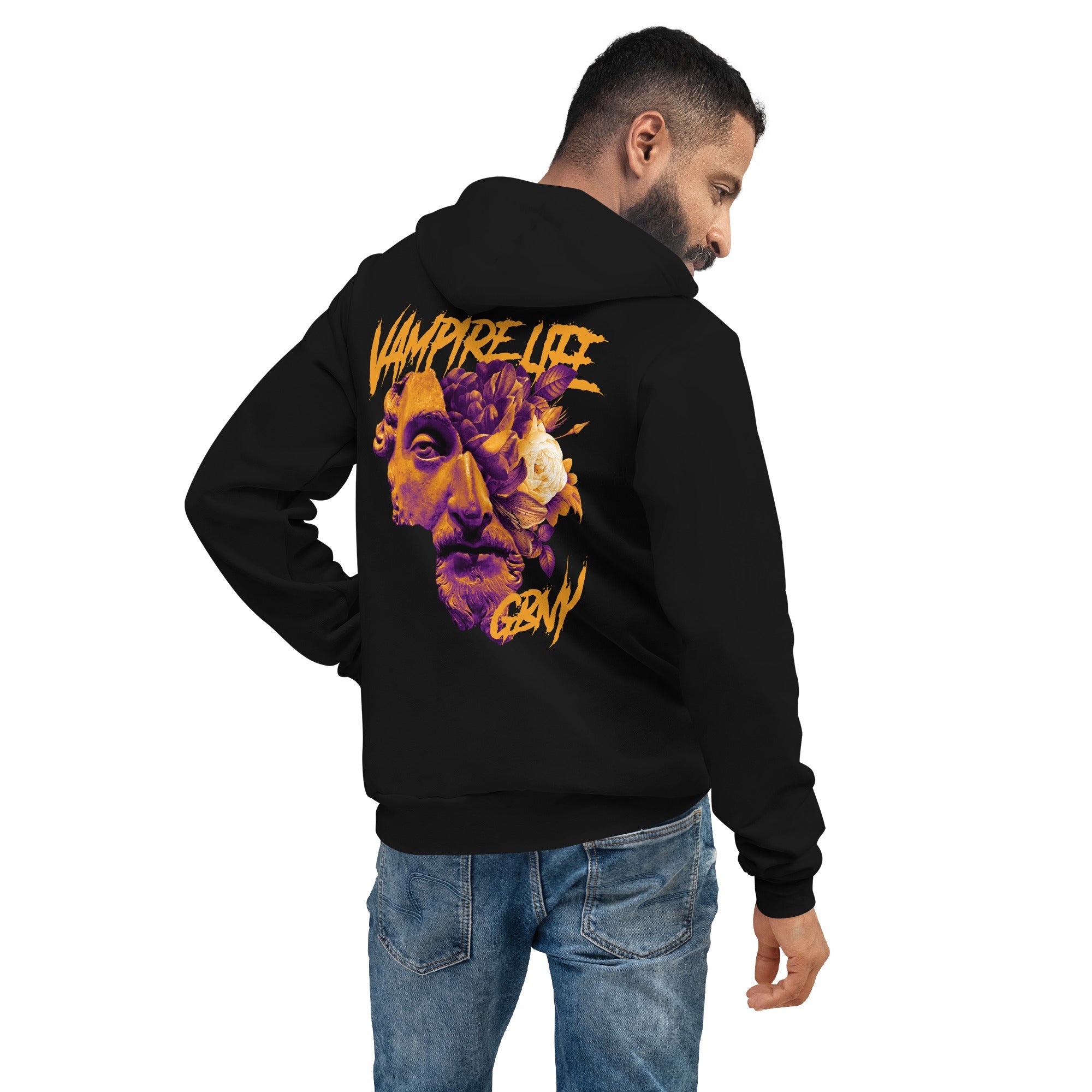 GBNY Black / S Vamp Life X GBNY "Roman Gods" Super Soft Hoodie - Men's 4742740_9227