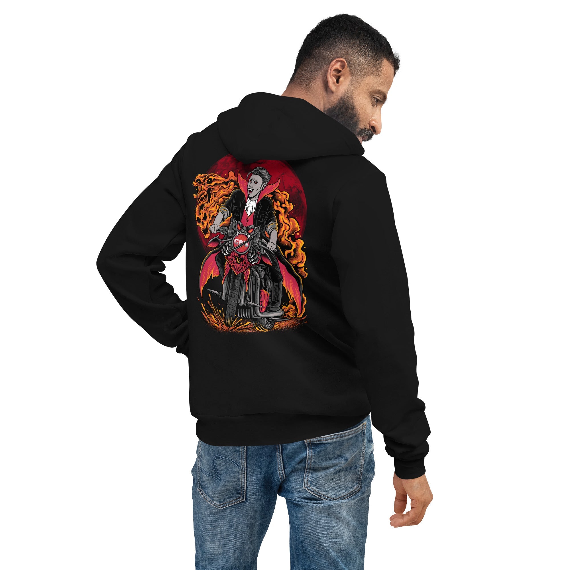 GBNY Black / S Vamp Life X GBNY "Vamp Biker" Super Soft Hoodie - Men's 3984981_9227