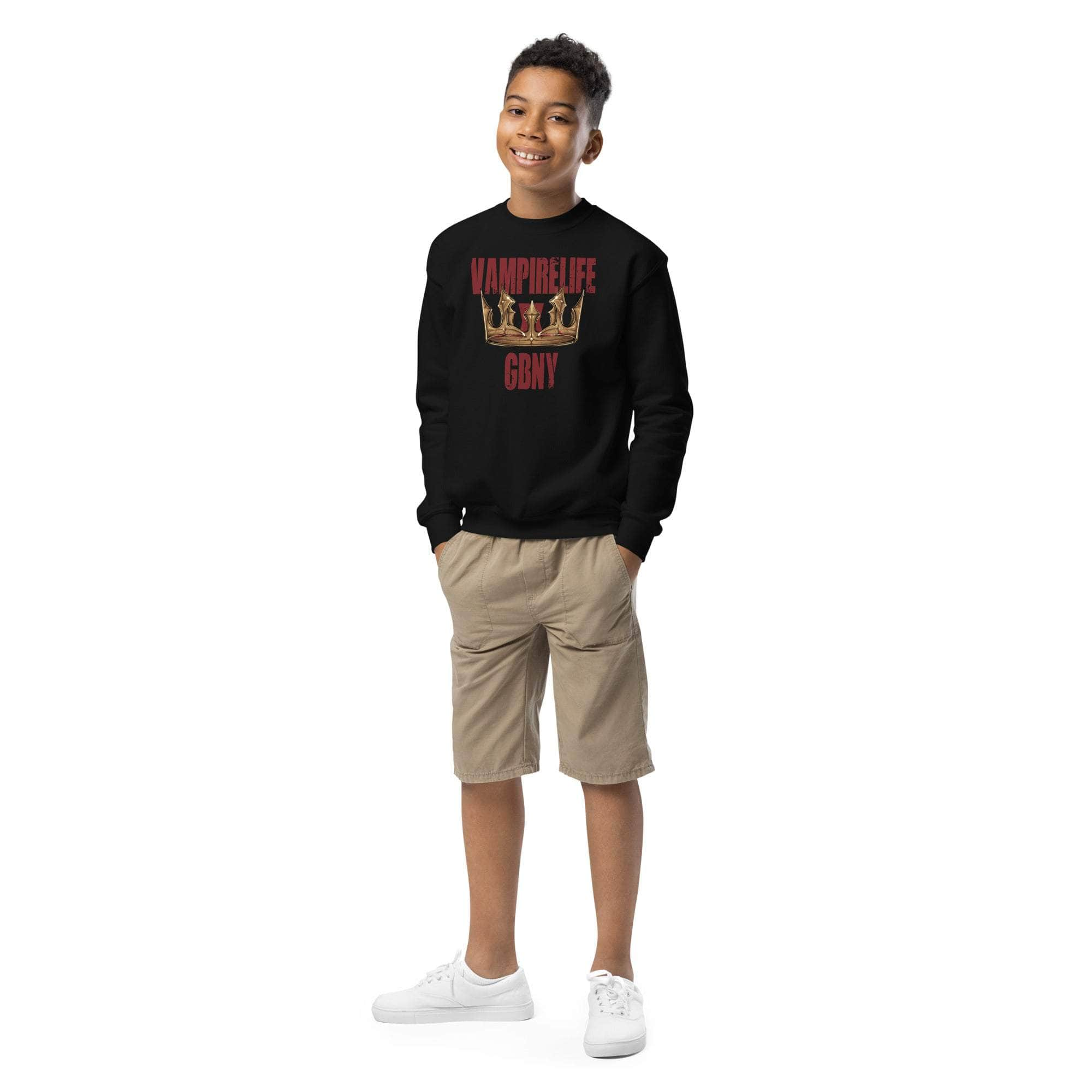 GBNY Black / XS Vamp Life x GBNY Land To Empire Sweatshirt - Kid's 2895821_16787