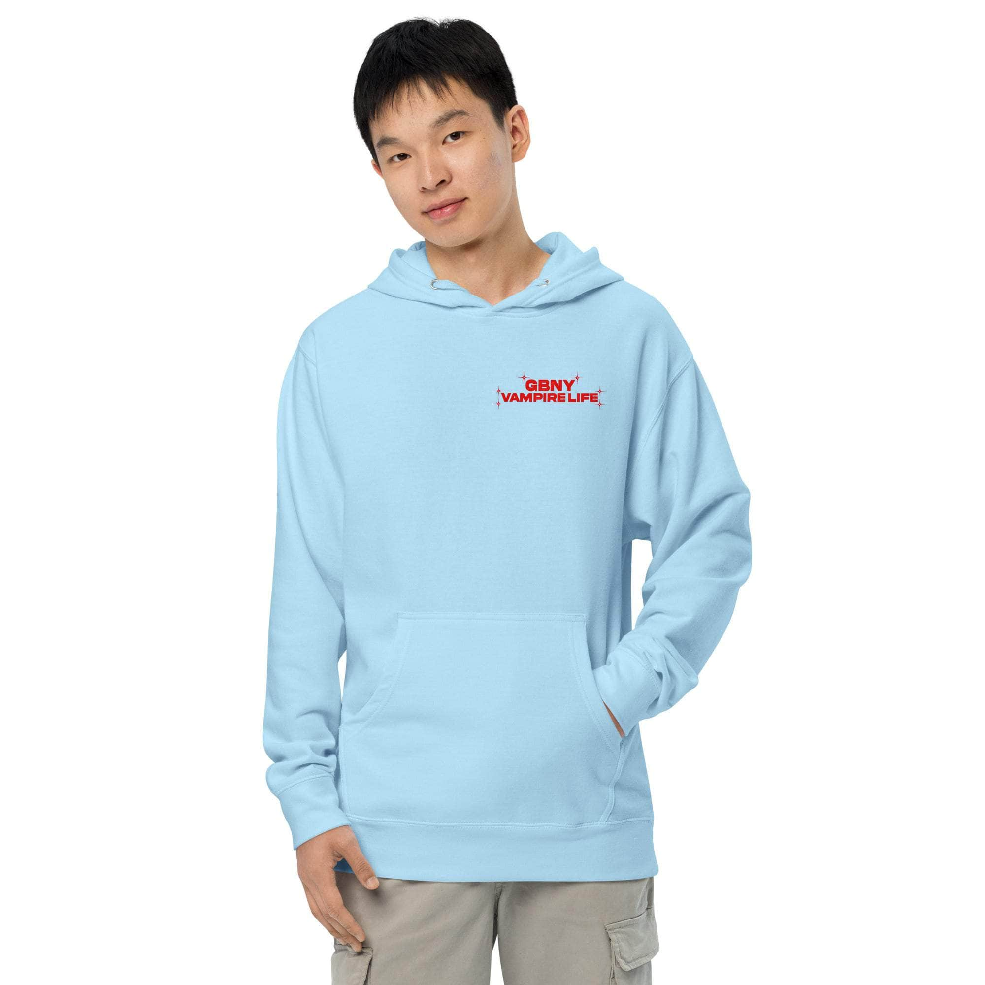 GBNY Blue Aqua / S Vamp Life X GBNY "Hiding Angel" Hoodie - Men's 4518543_15582