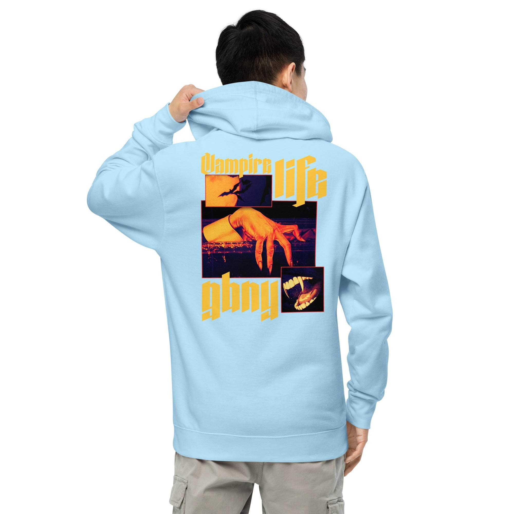 GBNY Blue Aqua / S Vamp Life X GBNY "Hiding Vamp" Hoodie - Men's 9684302_15582