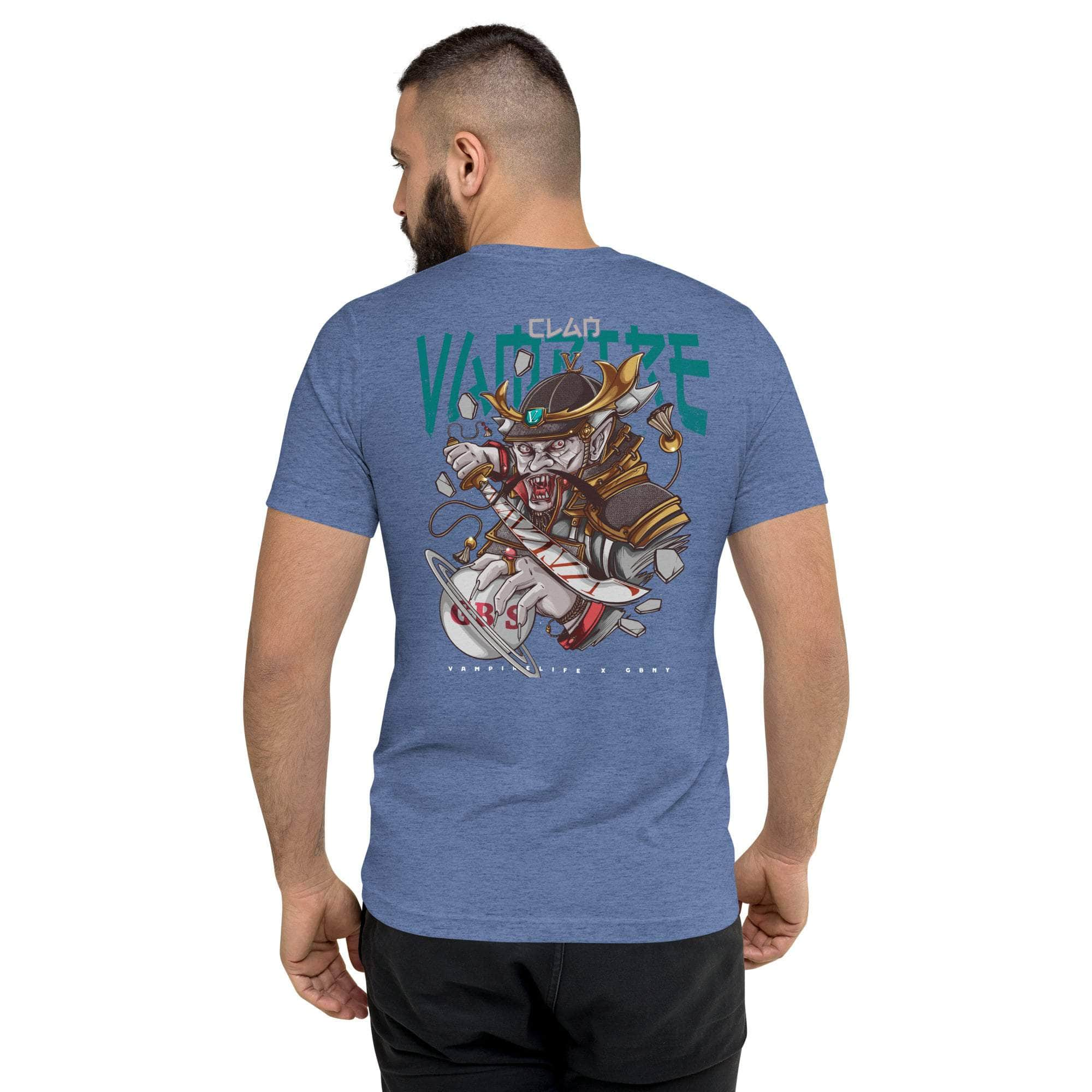 GBNY Blue Triblend / XS Vamp Life x GBNY "Clay Pirate" T-shirt - Men's 2840080_6488