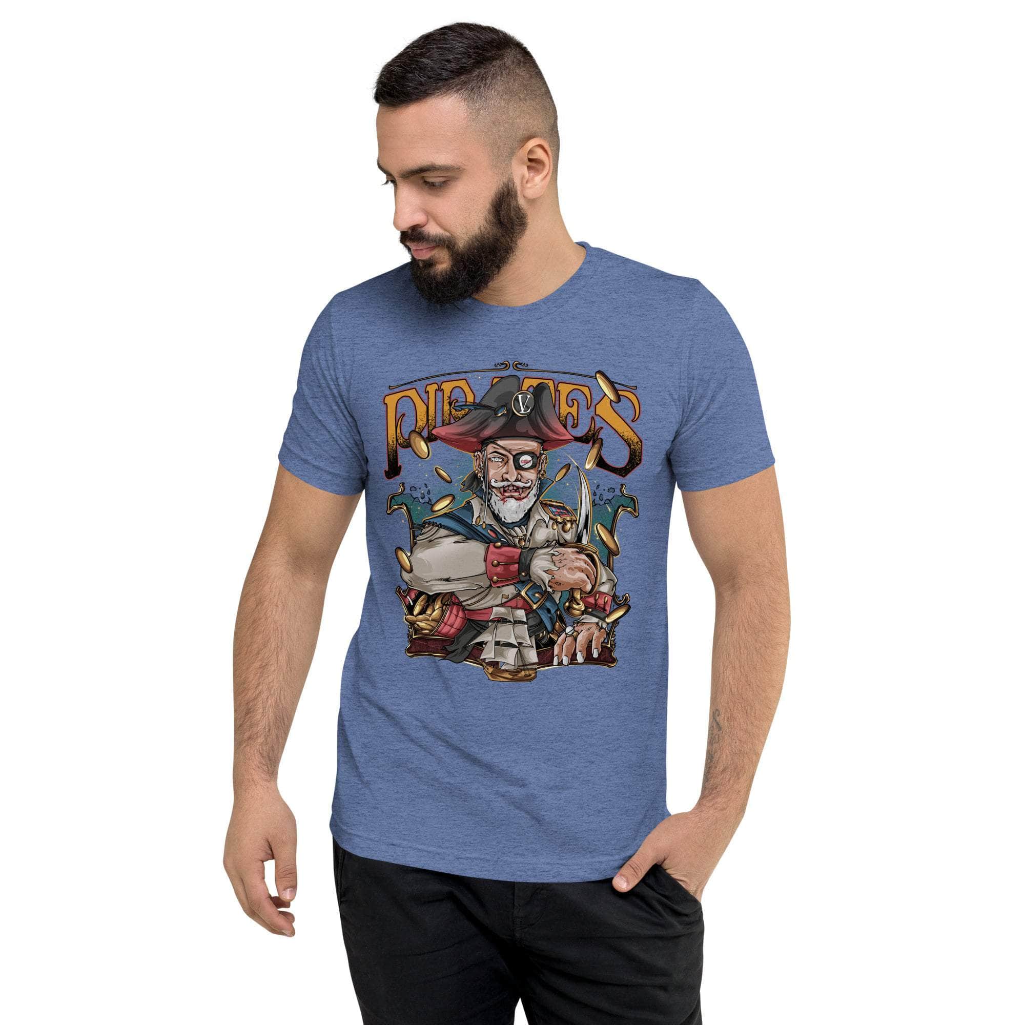 GBNY Blue Triblend / XS Vamp Life X GBNY "Pirates King" T-shirt - Men's 4461701_6488