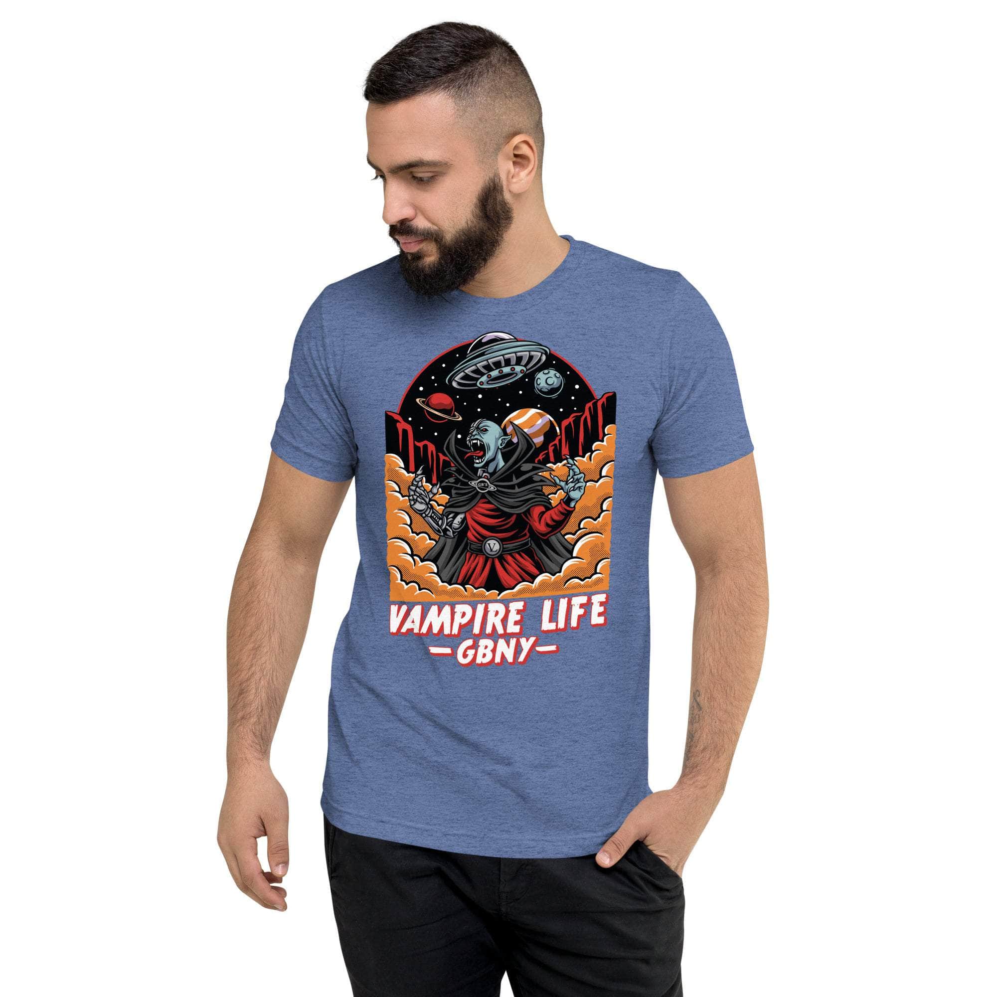 GBNY Blue Triblend / XS Vamp Life X GBNY "Space Vampire" T-shirt - Men's 3872353_6488