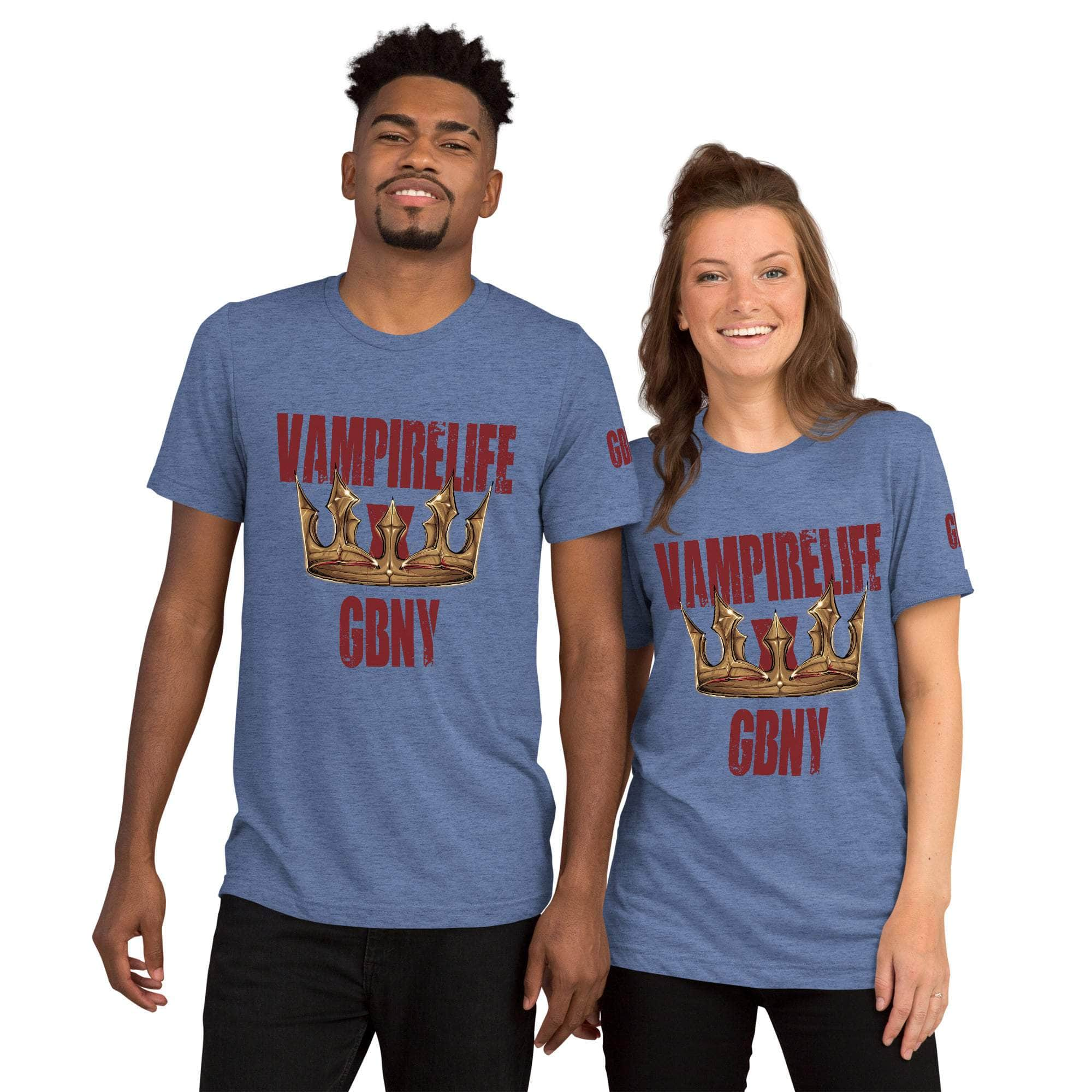 GBNY Blue Triblend / XS Vamp Life X GBNY "Vampire Crown" T-shirt - Men's 3619249_6488