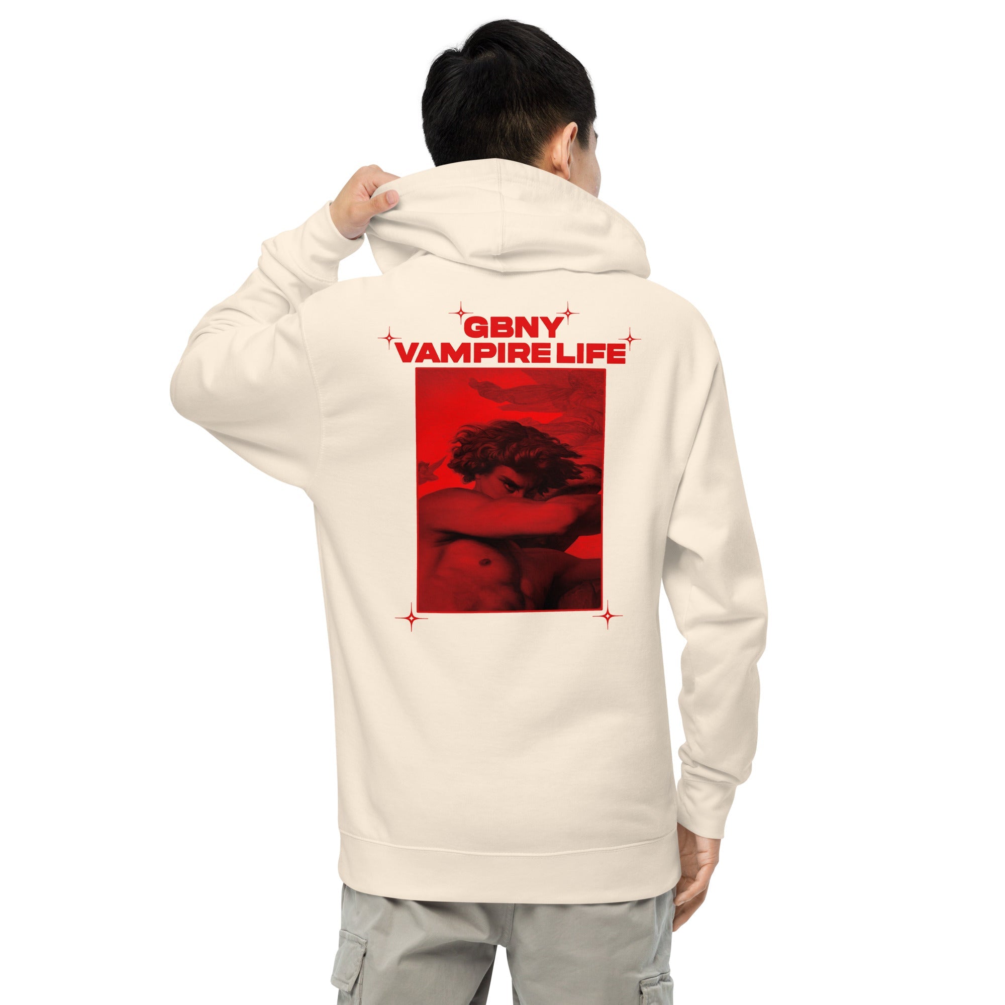 GBNY Bone / S Vamp Life X GBNY "Hiding Angel" Hoodie - Men's 3006332_15587