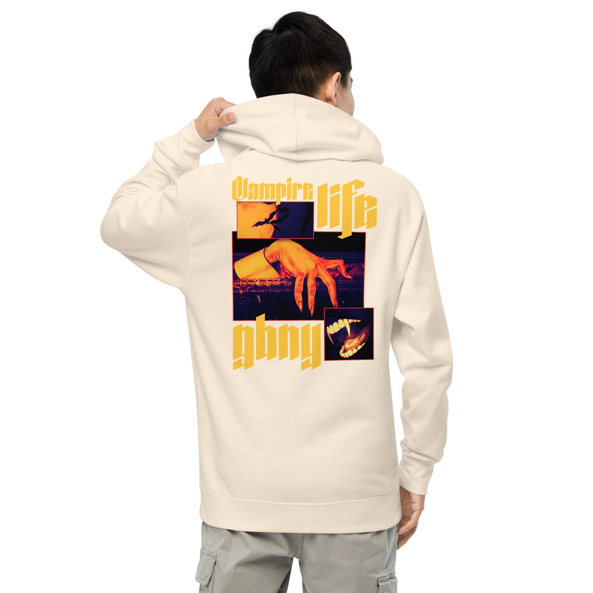 GBNY Bone / S Vamp Life X GBNY "Hiding Vamp" Hoodie - Men's 9684302_15587