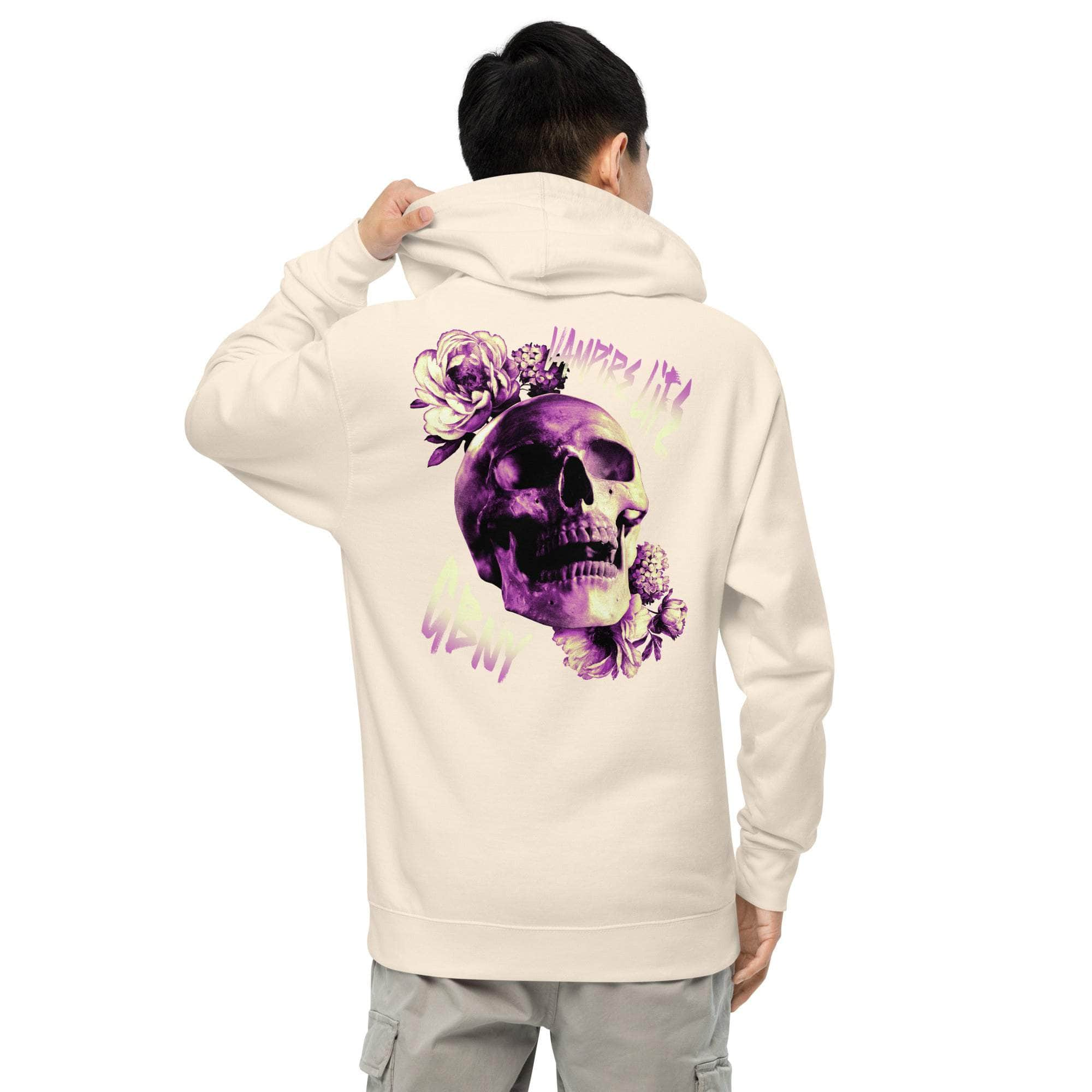 GBNY Bone / S Vamp Life X GBNY "Rising Skull" Hoodie - Men's 5396516_15587