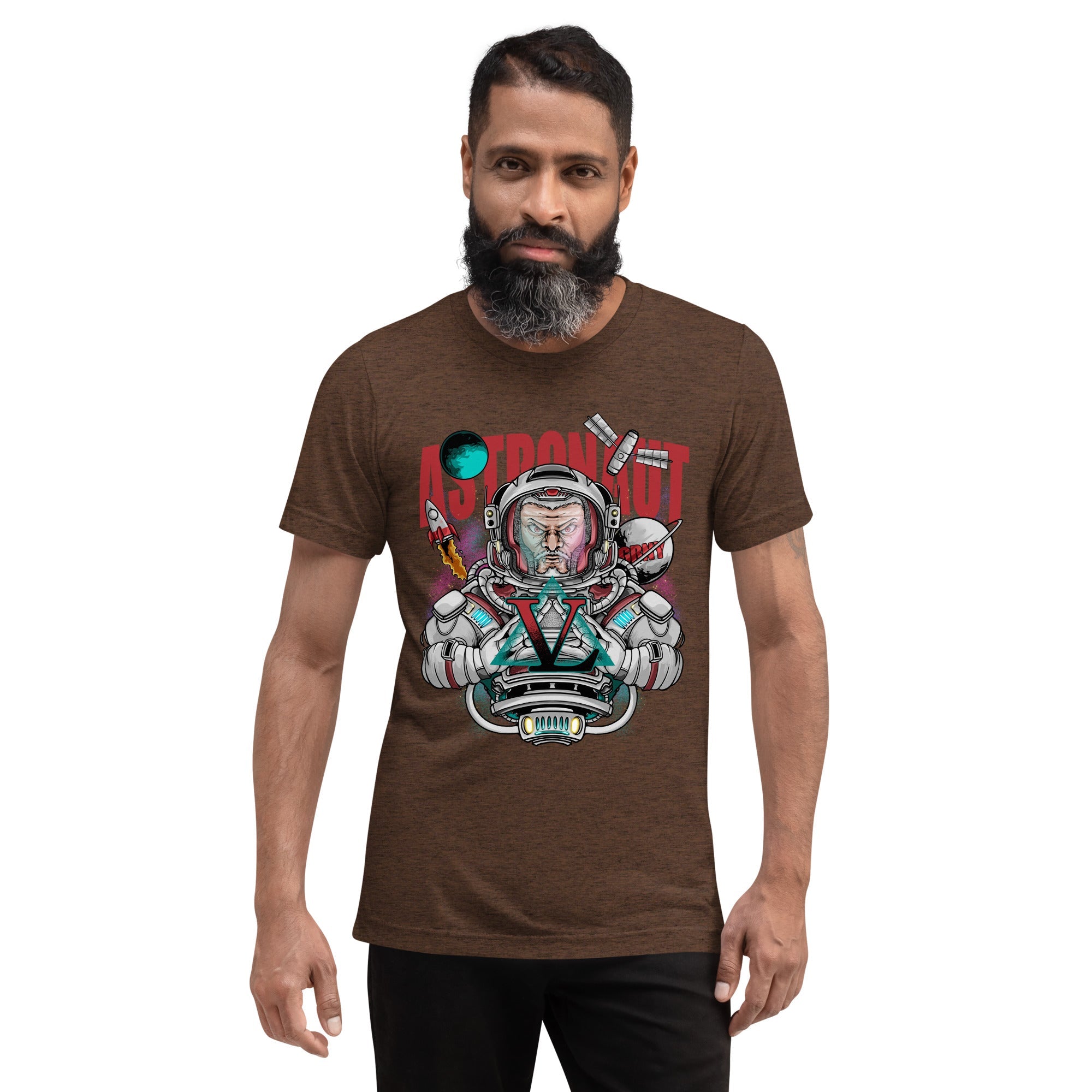 GBNY Brown Triblend / XS Vamp Life X GBNY "Astronaut" T-shirt - Men's 2323515_6496