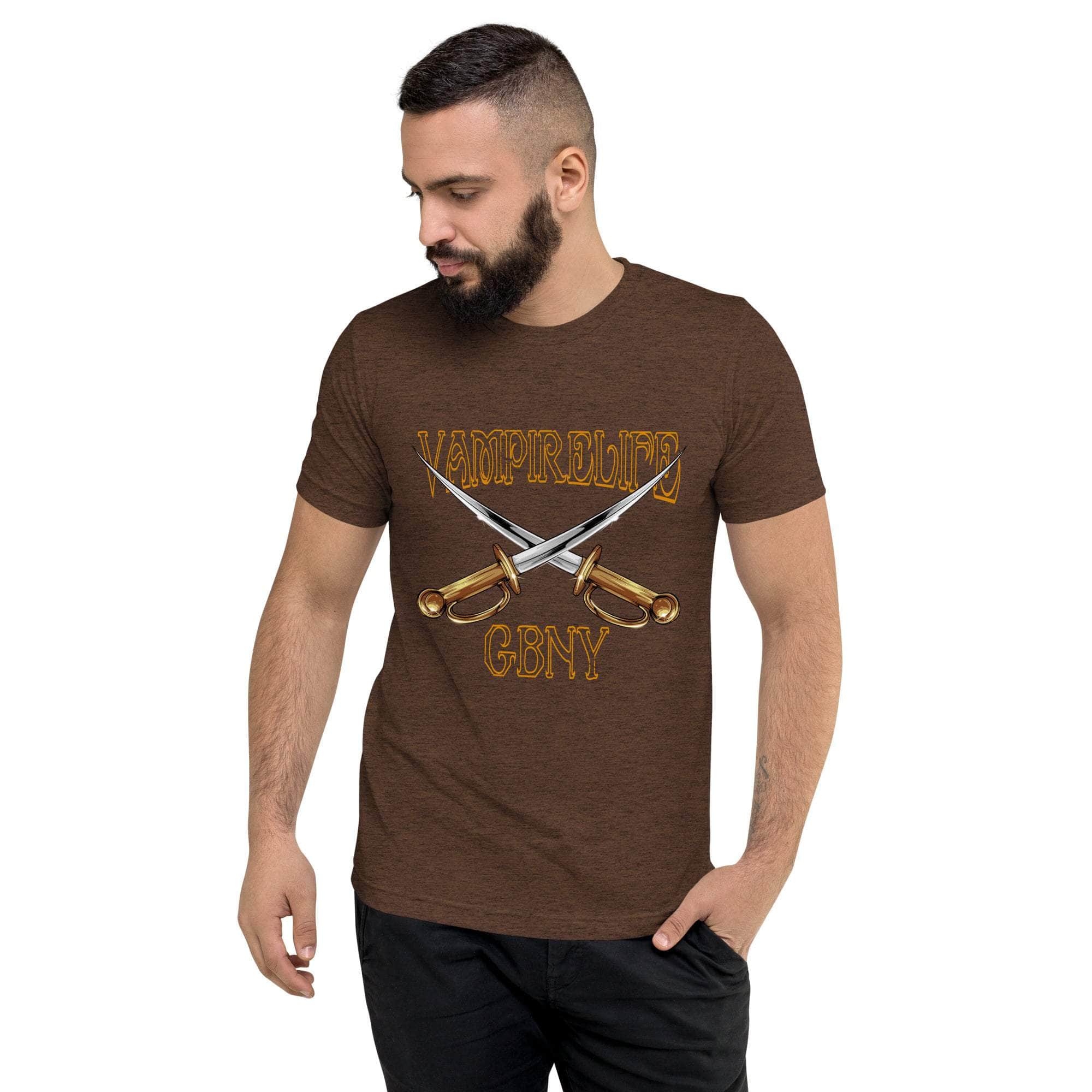 GBNY Brown Triblend / XS Vamp Life X GBNY "Cross Swords" T-shirt - Men's 3322256_6496