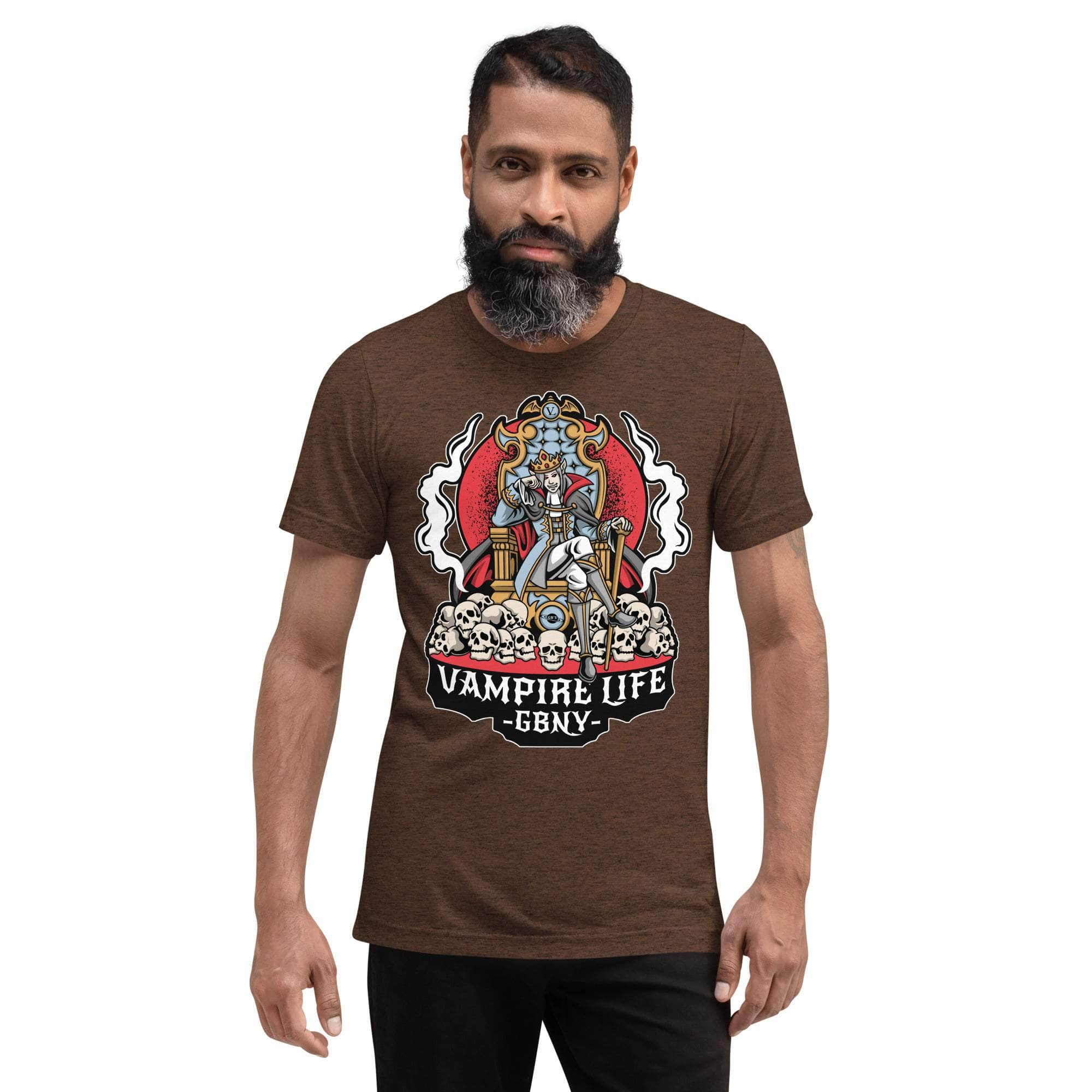 GBNY Brown Triblend / XS Vamp Life X GBNY "Royal Vamp" T-shirt - Men's 8636809_6496