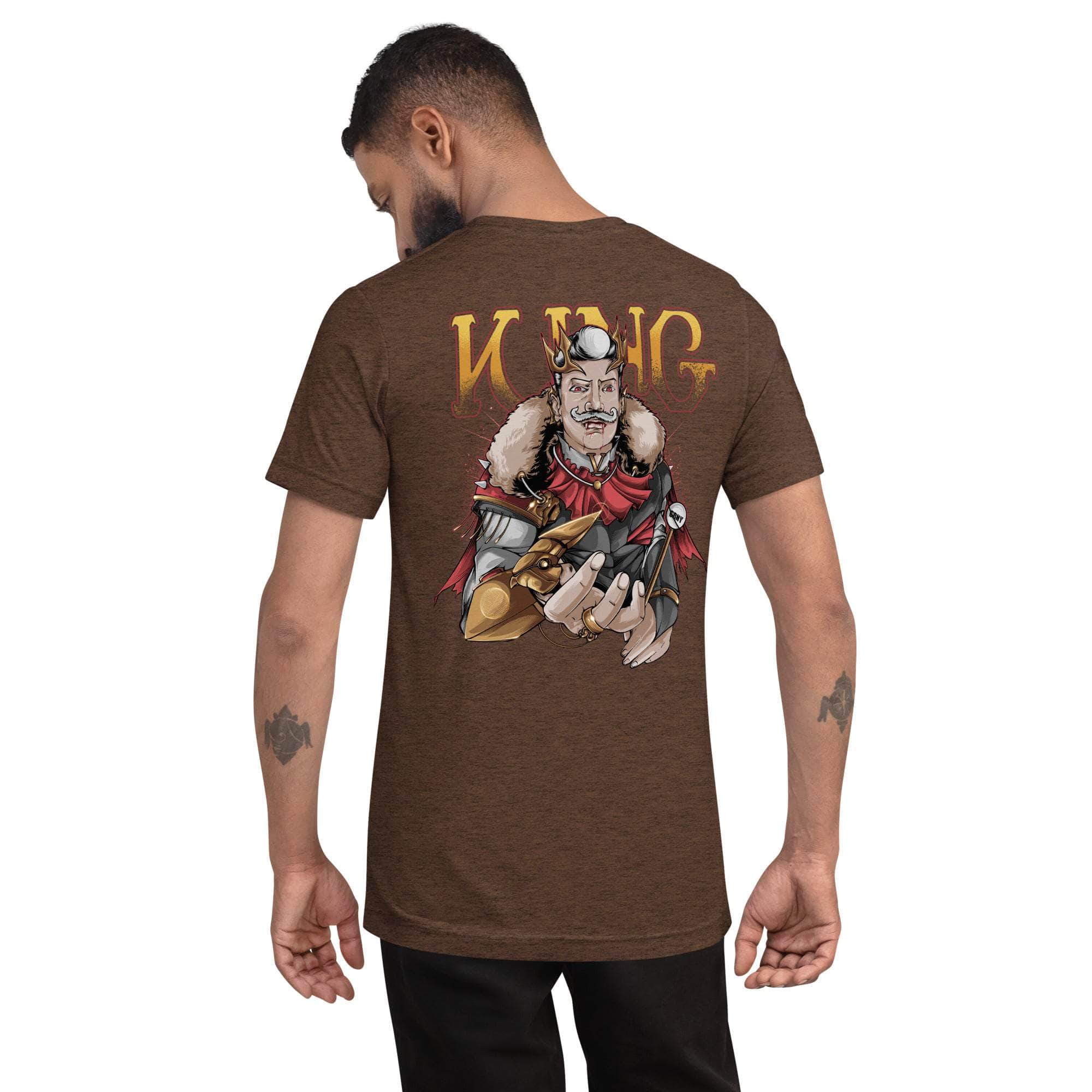 GBNY Brown Triblend / XS Vamp Life X GBNY "Vamp King" T-shirt - Men's 8741511_6496