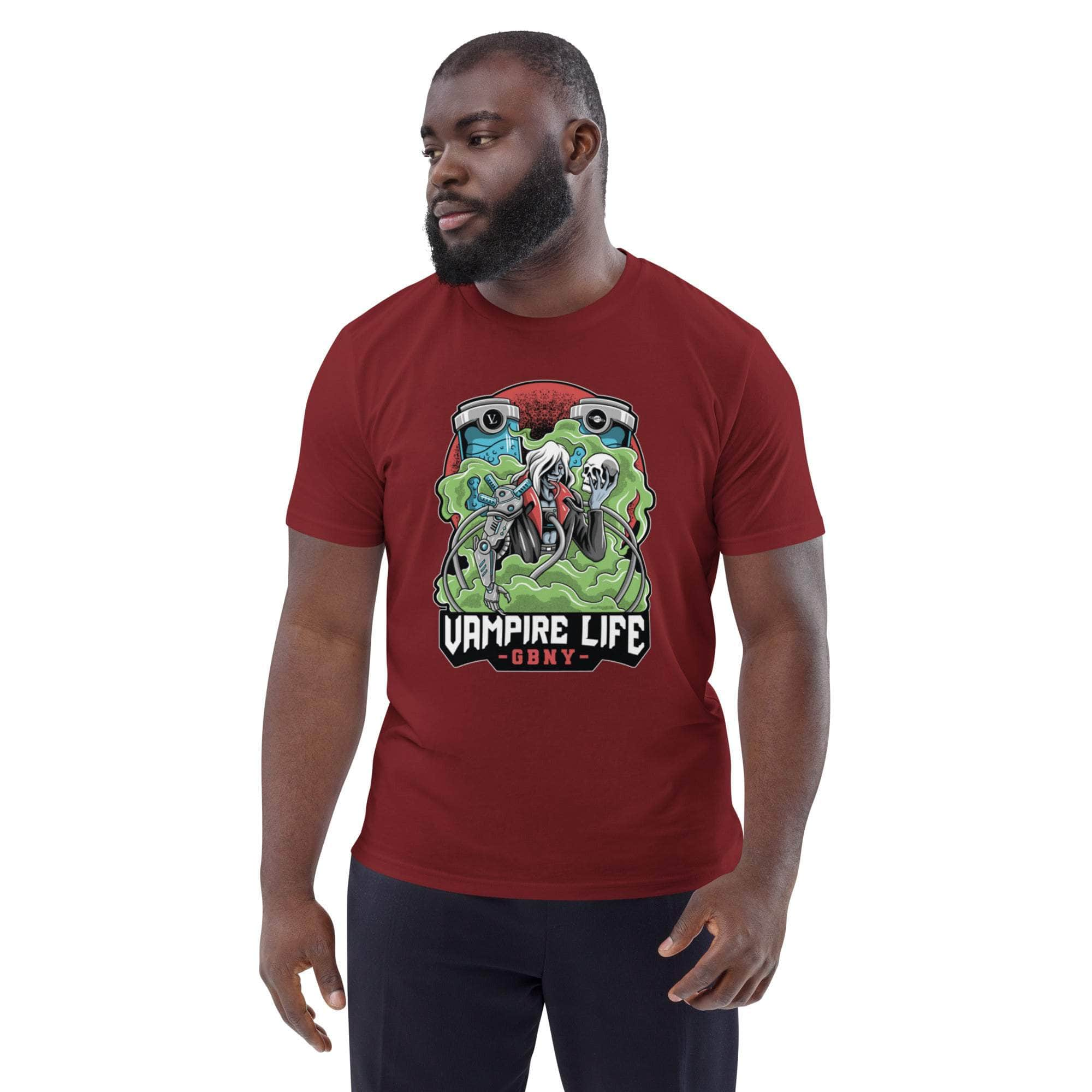 GBNY Burgundy / S Vamp Life x GBNY Cyber Vamp Tee - Men's 2982639_14944