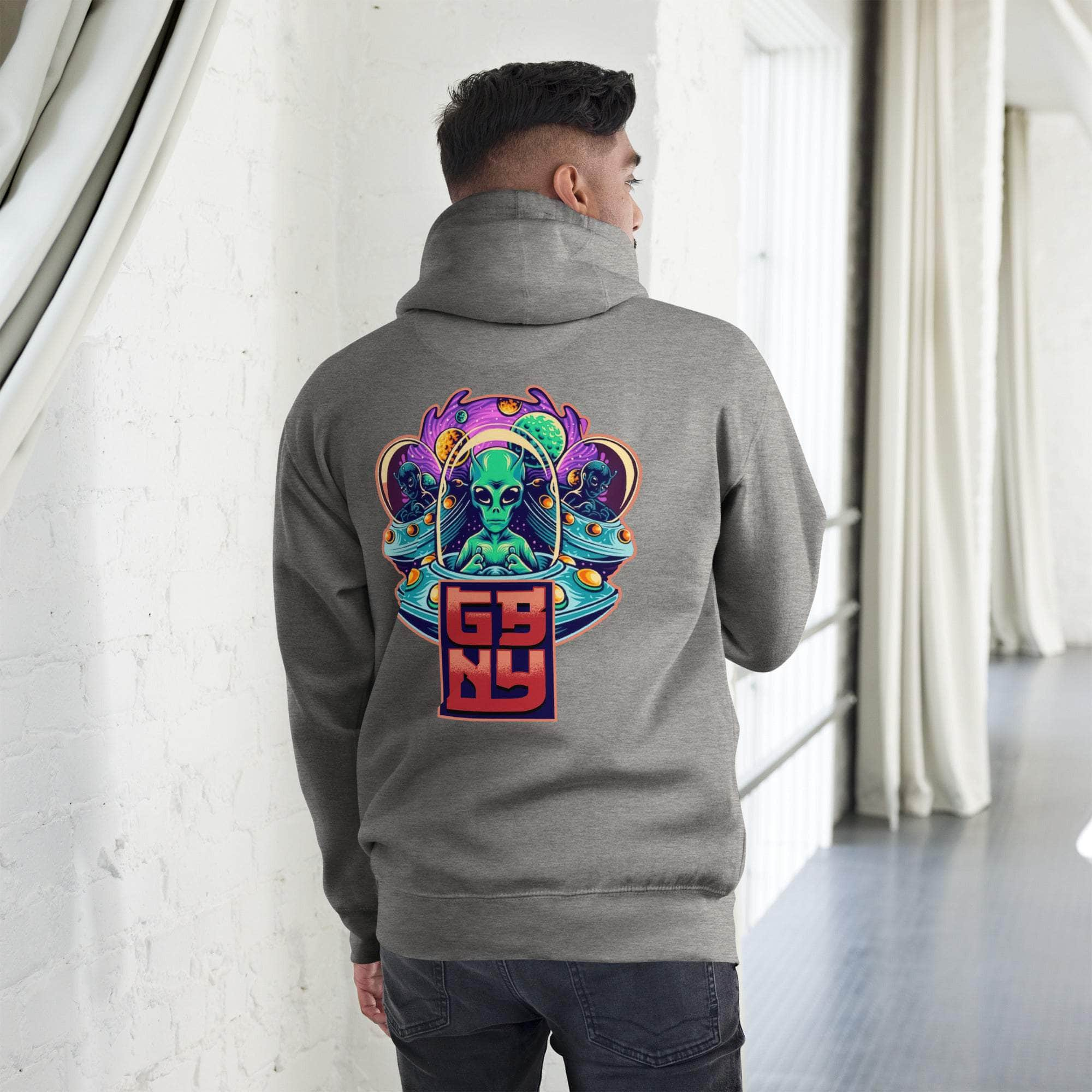 GBNY Carbon Grey / S GBNY "Alien World" Hoodie - Men's 4353579_10784