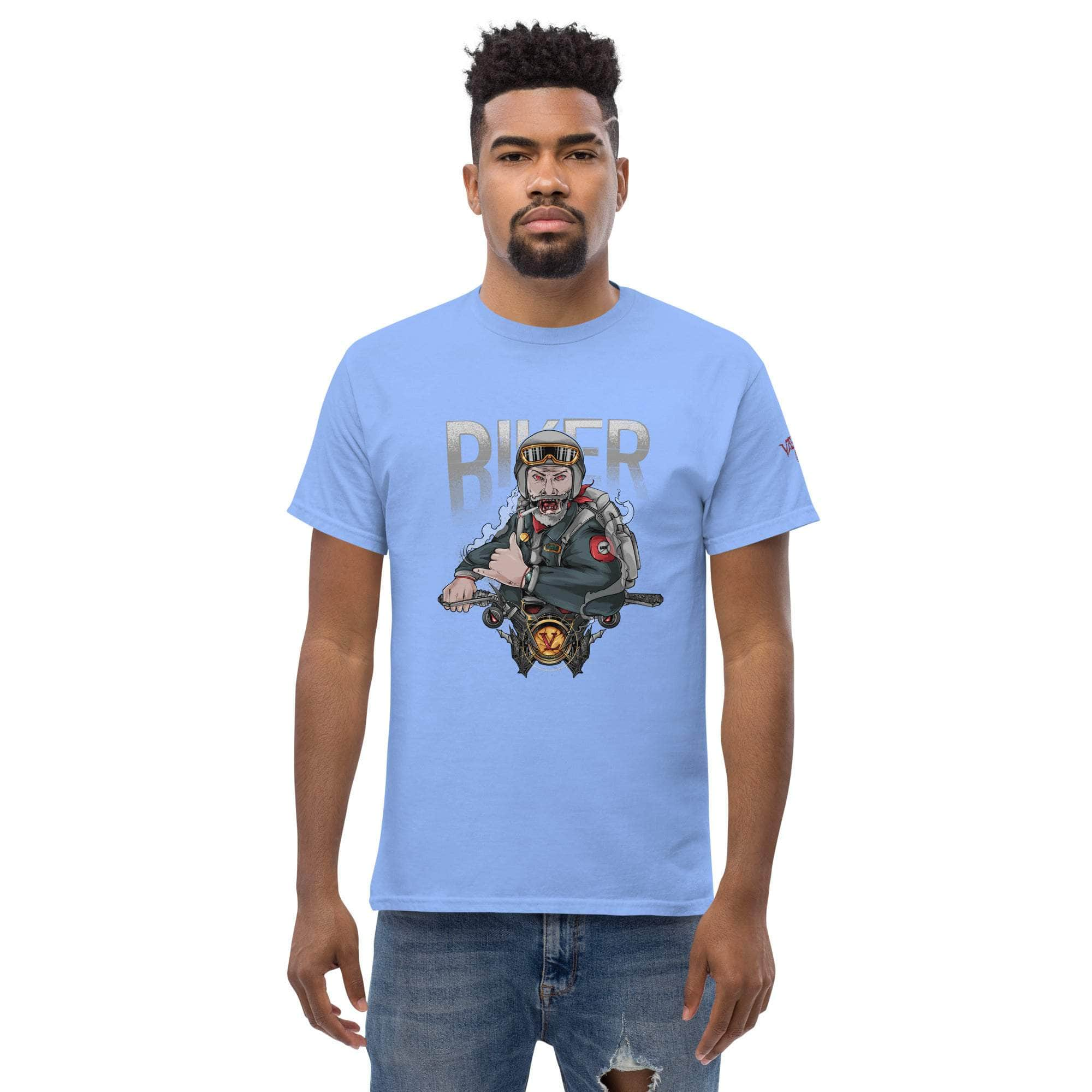 GBNY Carolina Blue / S Vamp Life x GBNY Biker Tee - Men's 1072393_15825