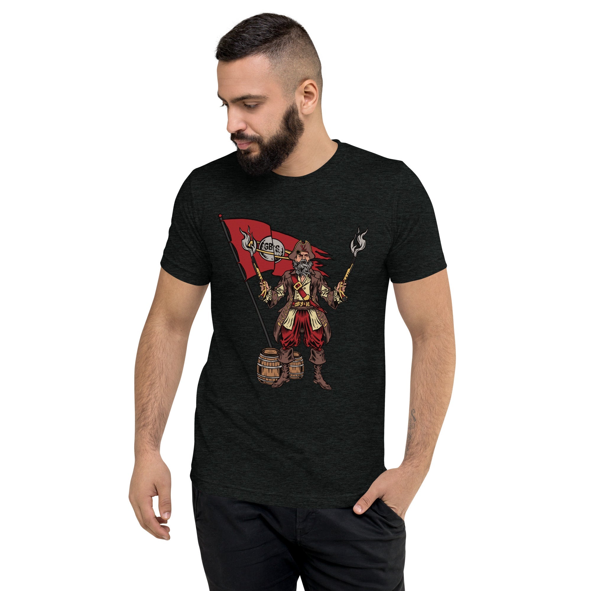 GBNY Charcoal-Black Triblend / XS Vamp Life X GBNY "Pirate Vamp" T-shirt - Men's 1187077_6504