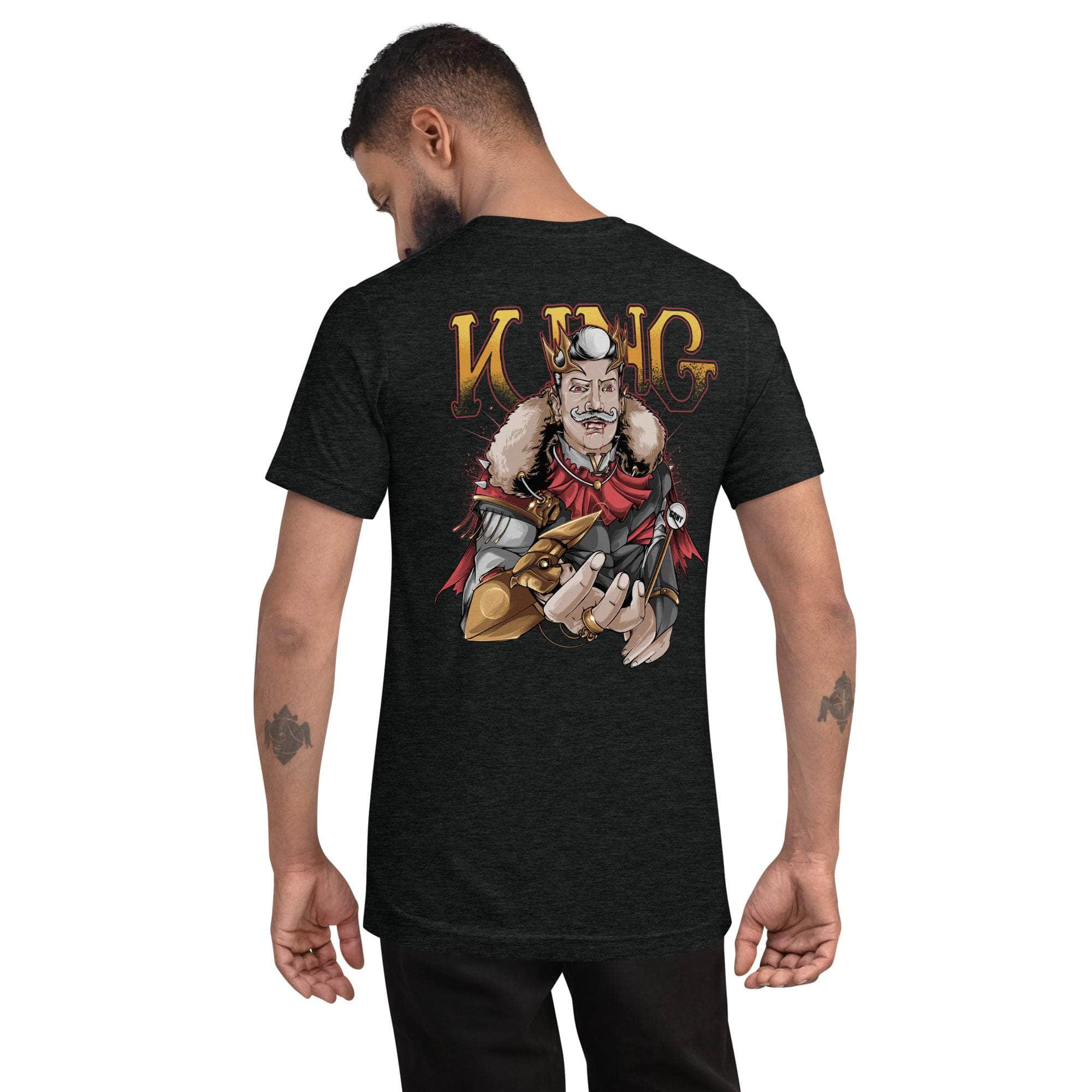 GBNY Charcoal-Black Triblend / XS Vamp Life X GBNY "Vamp King" T-shirt - Men's 8741511_6504