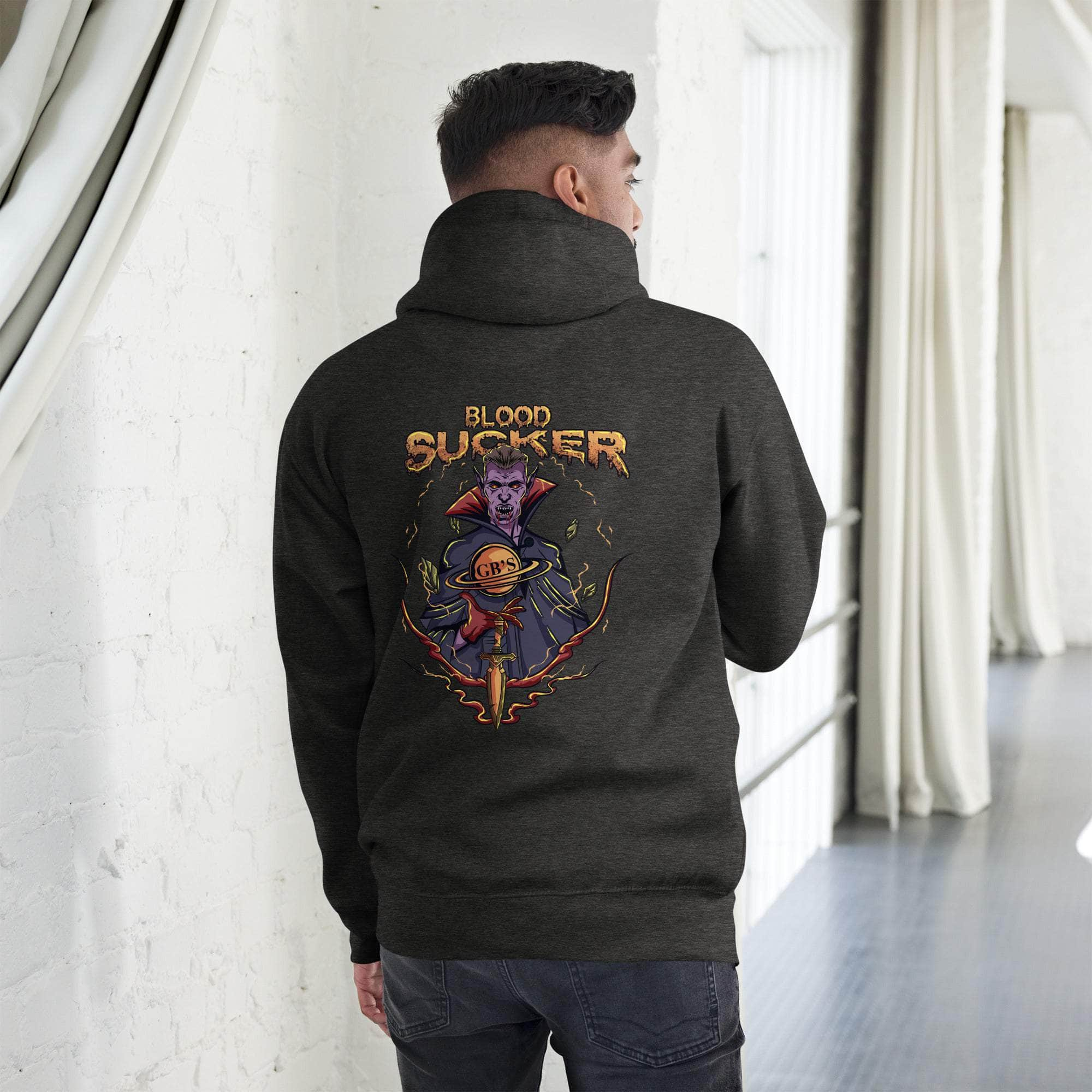 GBNY Charcoal Heather / S Vamp Life x GBNY Blood Sucker Hoodie - Men's 2732016_11481