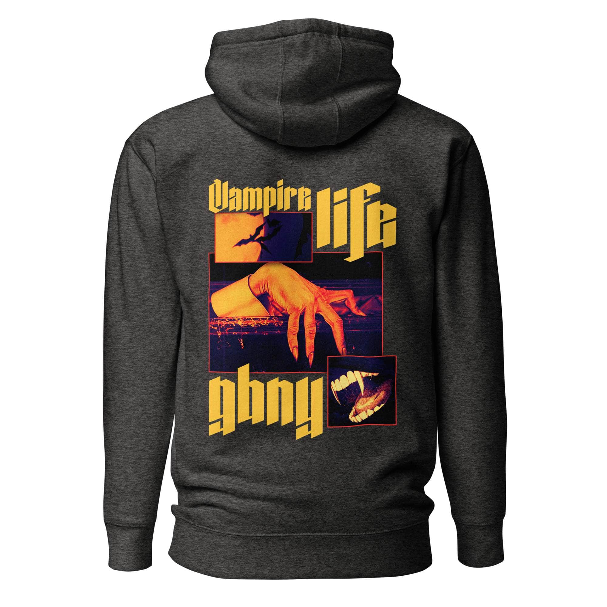 GBNY Charcoal Heather / S Vamp Life x GBNY Hiding Vamp Unisex Hoodie 8709435_11481