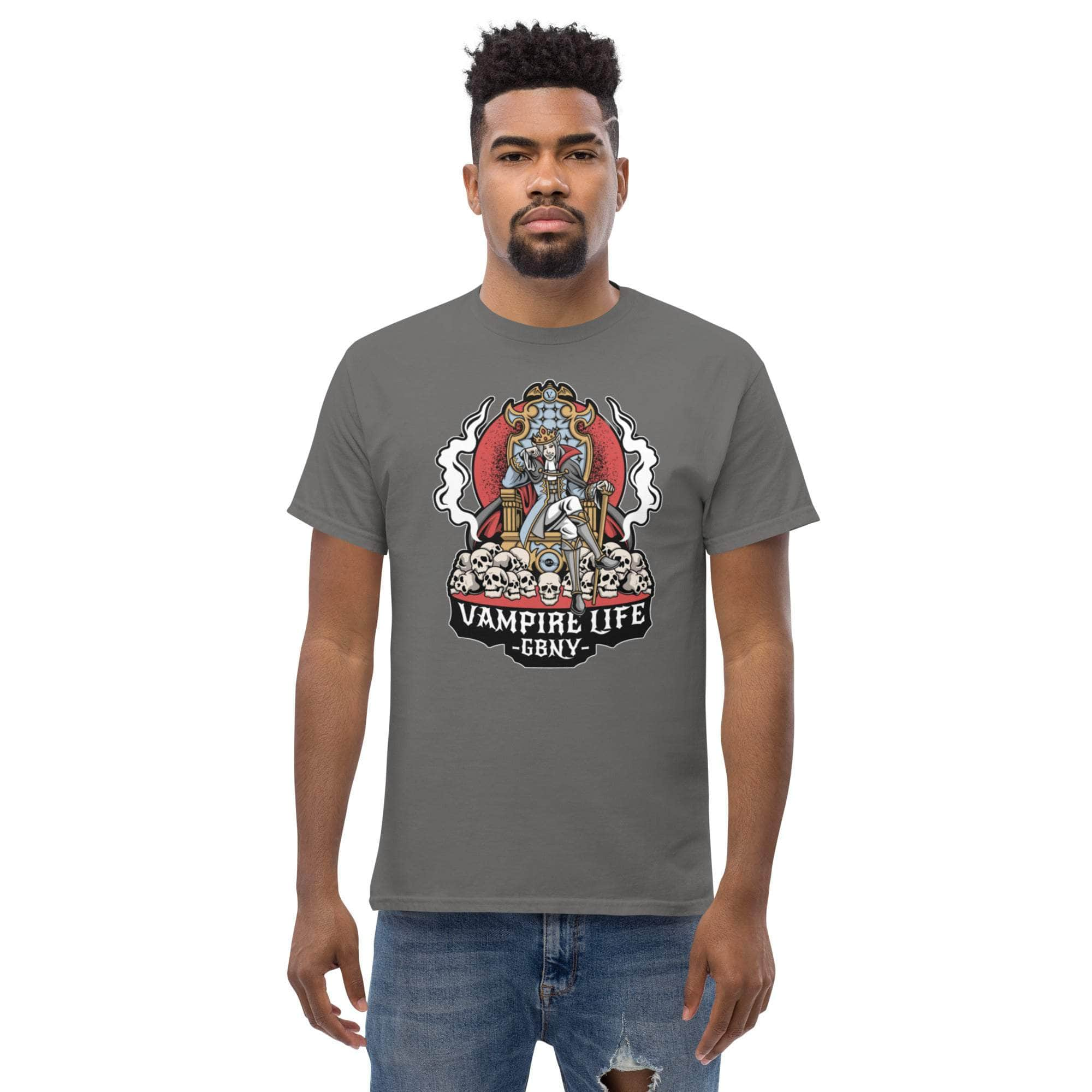 GBNY Charcoal / S Vamp Life x GBNY Scary Skulls Tee - Men's 8200006_15831