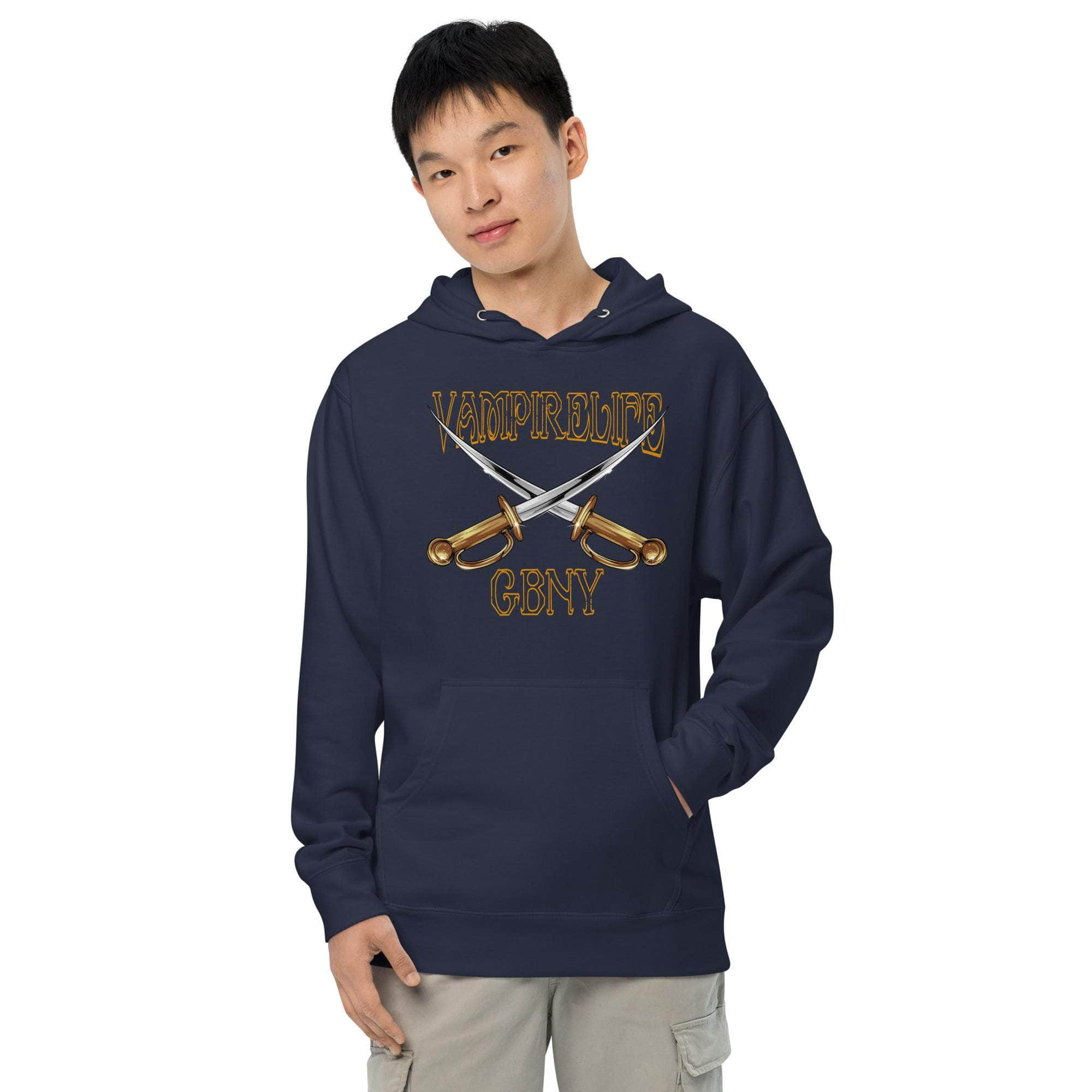 GBNY Classic Navy / S Vamp Life X GBNY "Cross Swords" Hoodie - Men's 2679829_15592