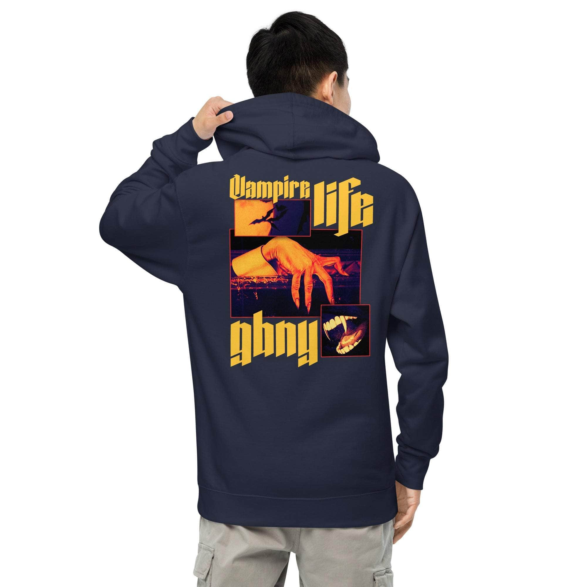 GBNY Classic Navy / S Vamp Life X GBNY "Hiding Vamp" Hoodie - Men's 9684302_15592