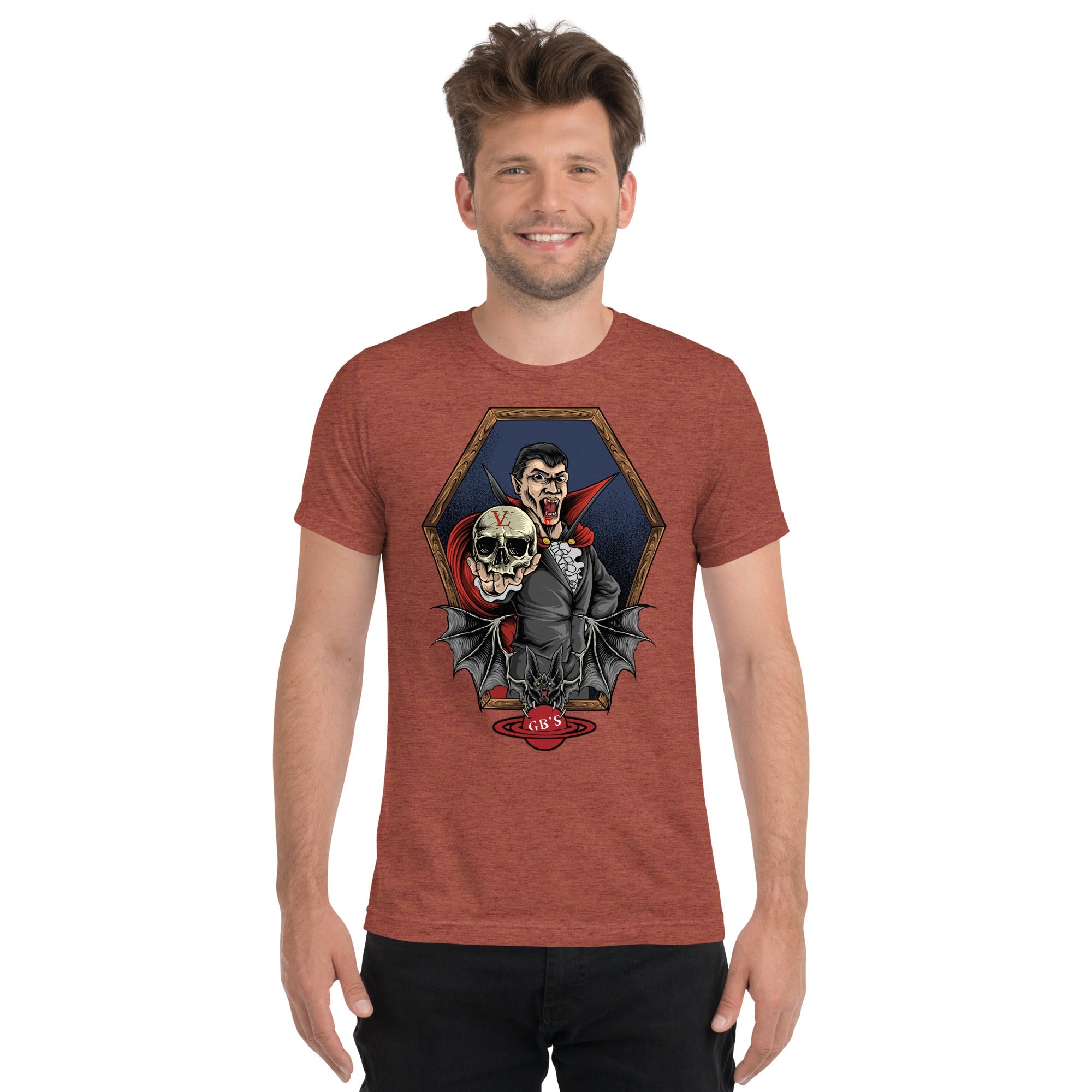 GBNY Clay Triblend / XS Vamp Life X GBNY "Vampire bat" T-shirt - Men's 8608077_6512