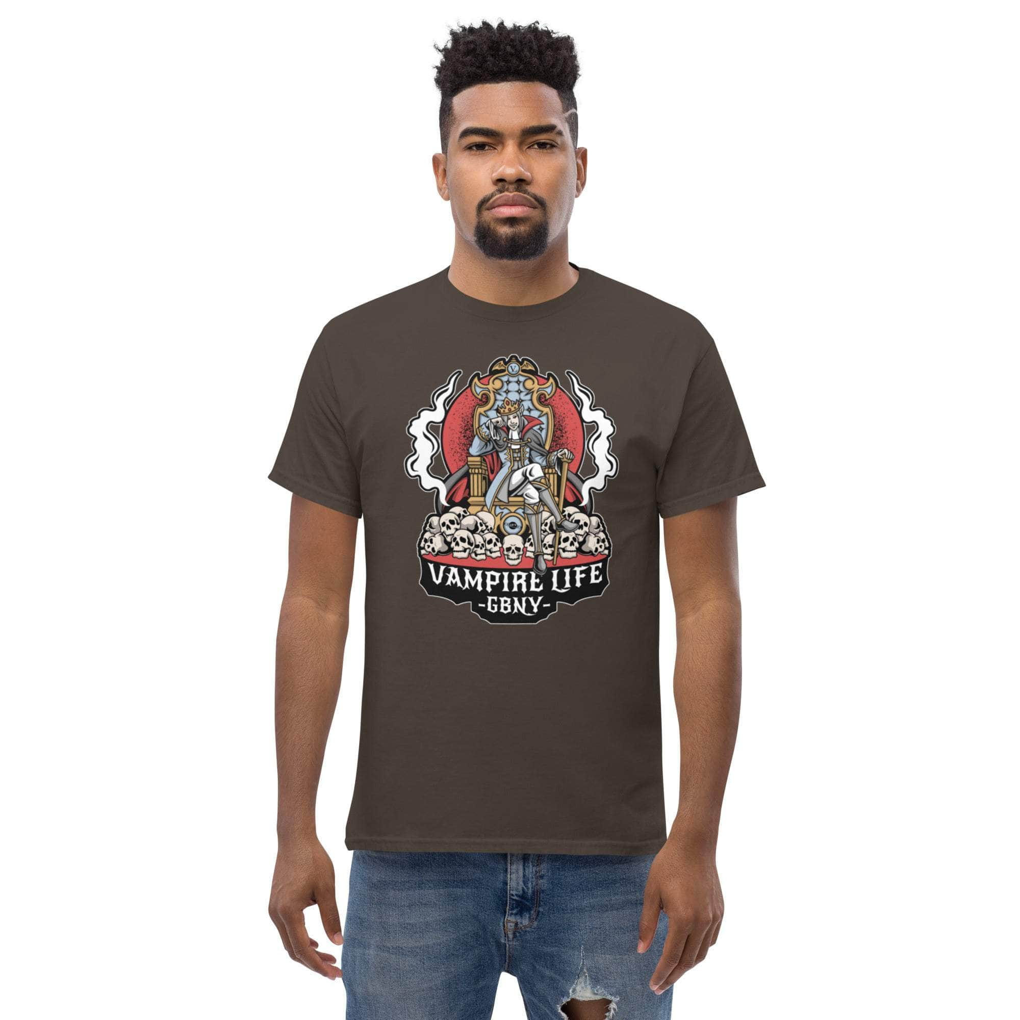 GBNY Dark Chocolate / S Vamp Life x GBNY Scary Skulls Tee - Men's 8200006_15837