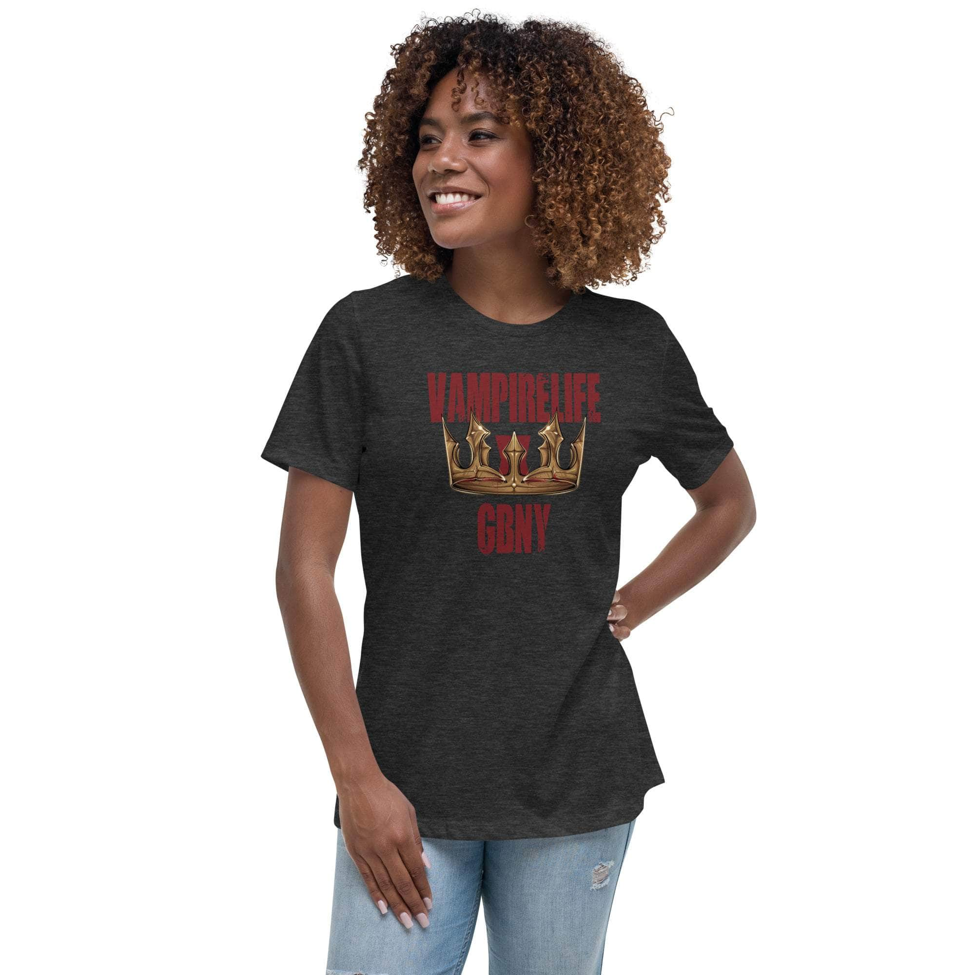 GBNY Dark Grey Heather / S Vamp Life x GBNY Land To Empire T-Shirt - Women's 2946489_10193