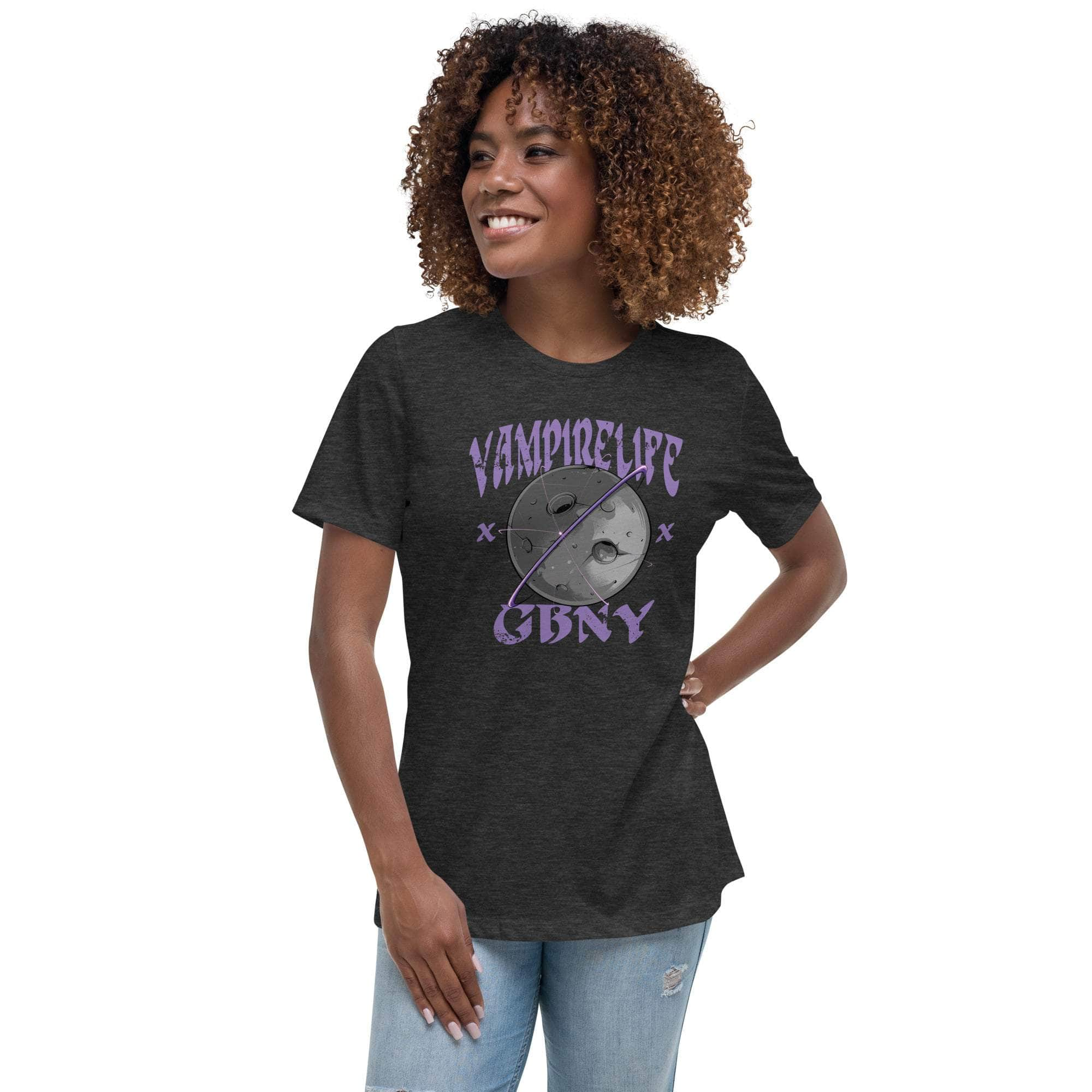 GBNY Dark Grey Heather / S Vamp Life x GBNY Meteor T-Shirt - Women's 4626164_10193