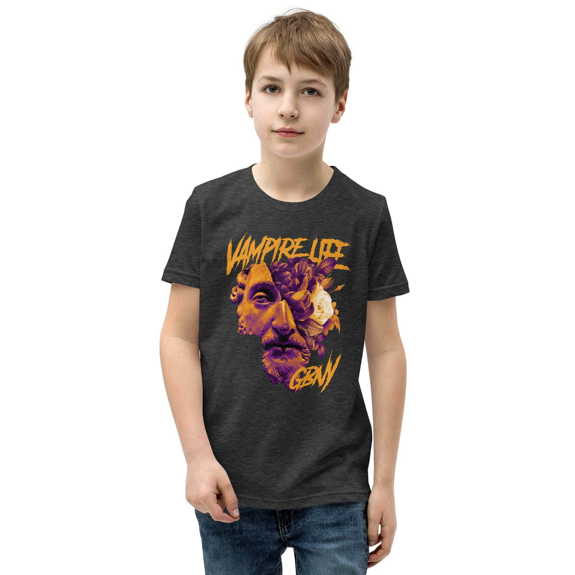 GBNY Dark Grey Heather / S Vamp Life x GBNY Roman Gods T-Shirt - Kid's 6102939_11217