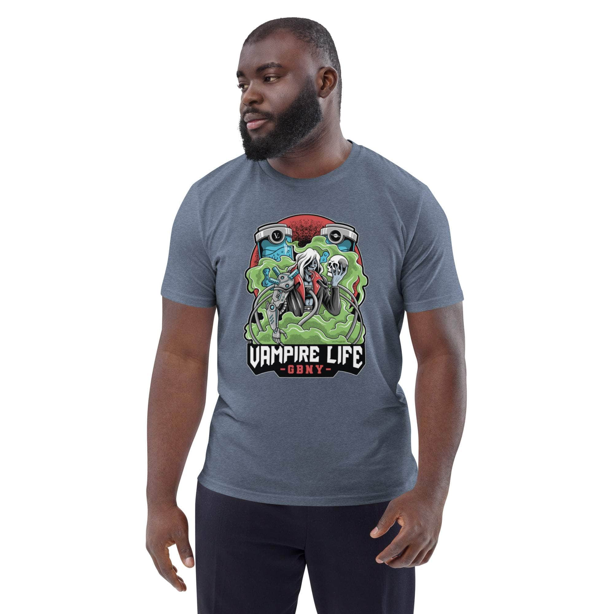 GBNY Dark Heather Blue / S Vamp Life x GBNY Cyber Vamp Tee - Men's 2982639_14949