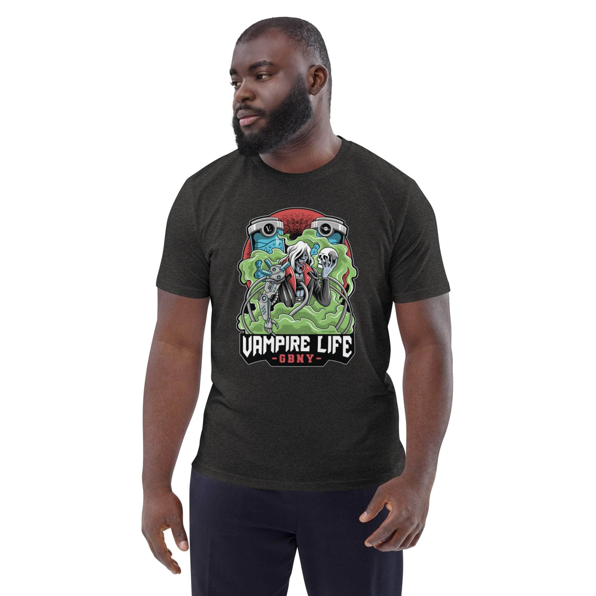 GBNY Dark Heather Grey / S Vamp Life x GBNY Cyber Vamp Tee - Men's 2982639_14954