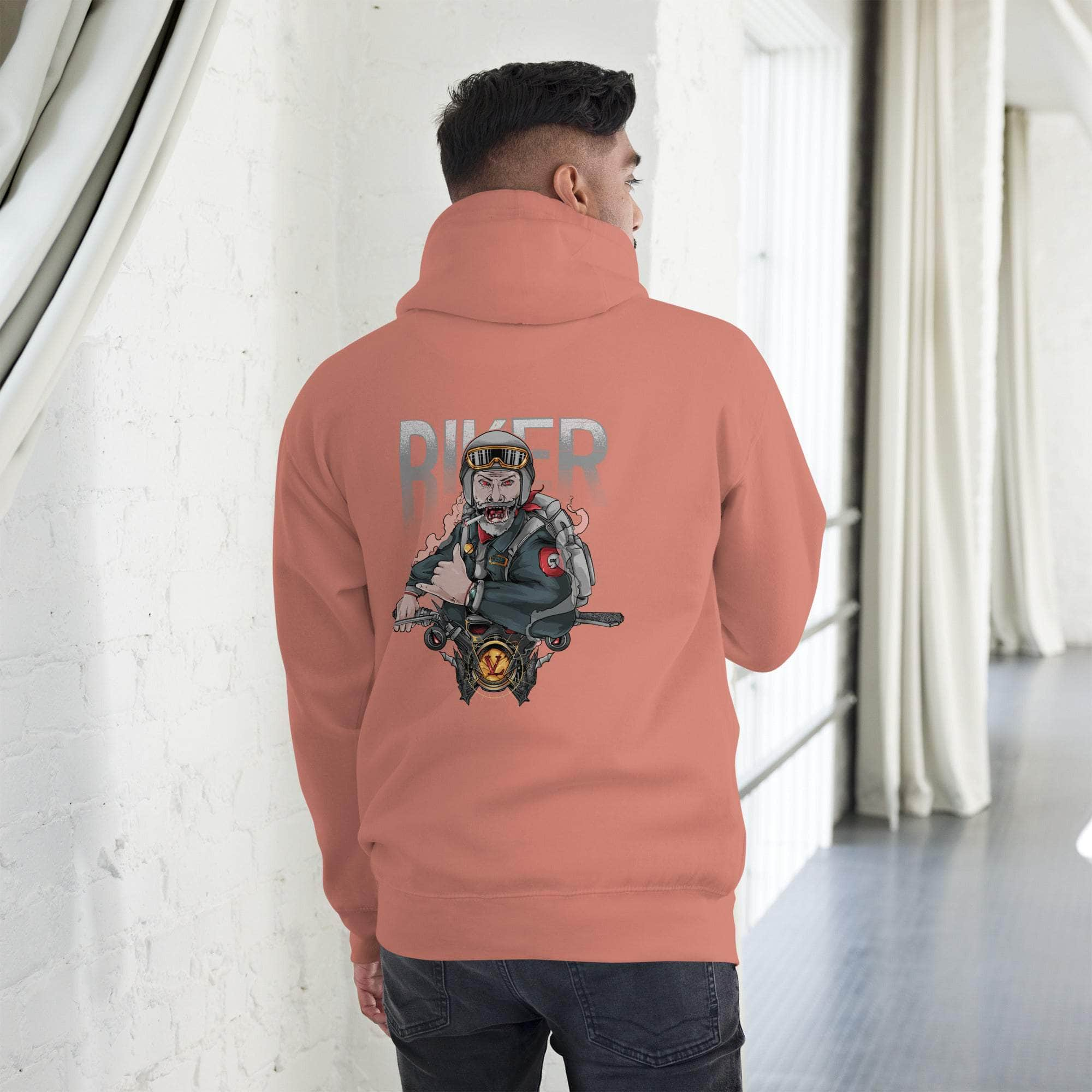 GBNY Dusty Rose / S Vamp Life x GBNY Biker Hoodie - Men's 7875570_13887