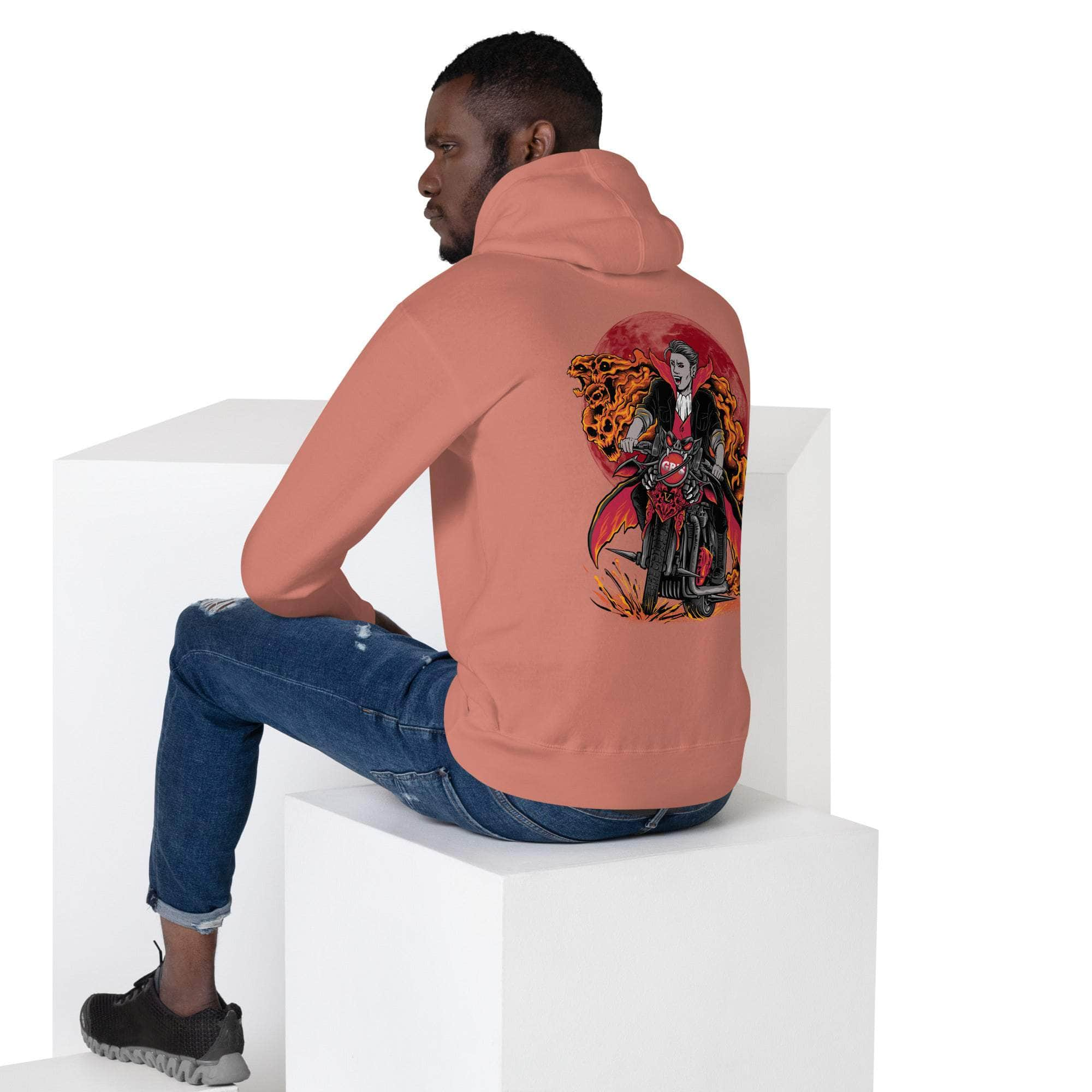 GBNY Dusty Rose / S Vamp Life X GBNY Ghost Rider Hoodie - Men's 8271165_13887