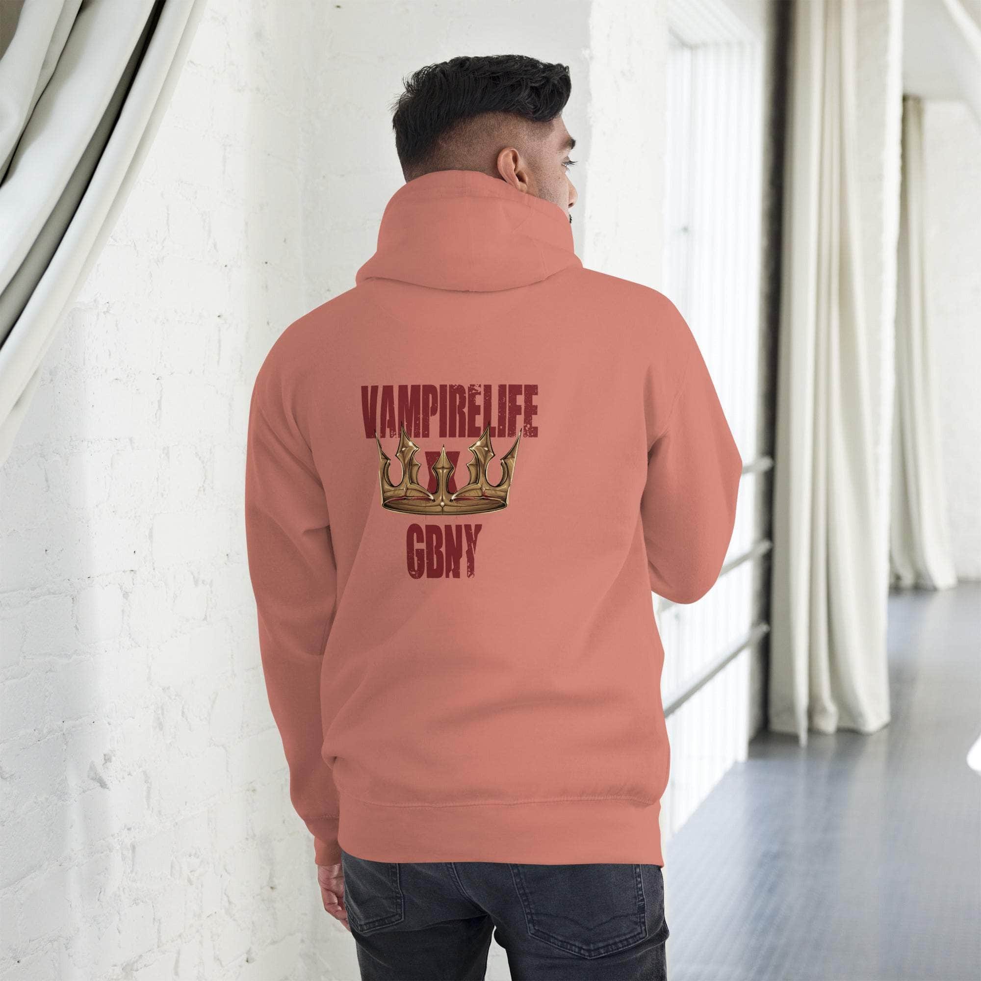 GBNY Dusty Rose / S Vamp Life x GBNY Land To Empire Hoodie - Men's 3936669_13887