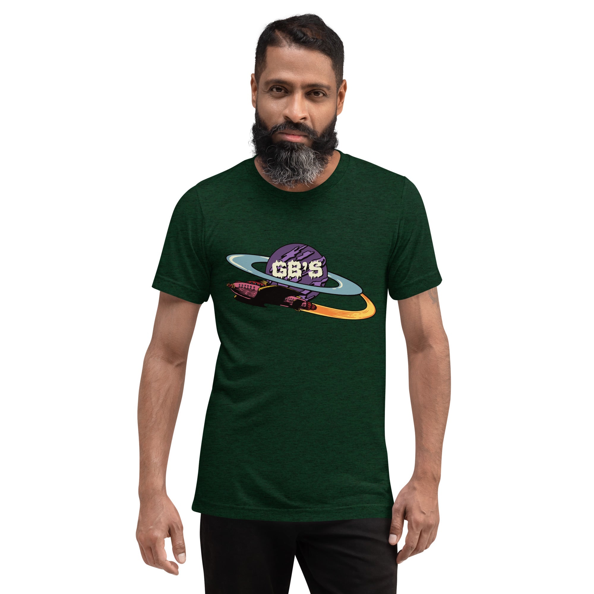 GBNY Emerald Triblend / XS GBNY "Purple Saturn" T-Shirt - Men's 4331092_6520