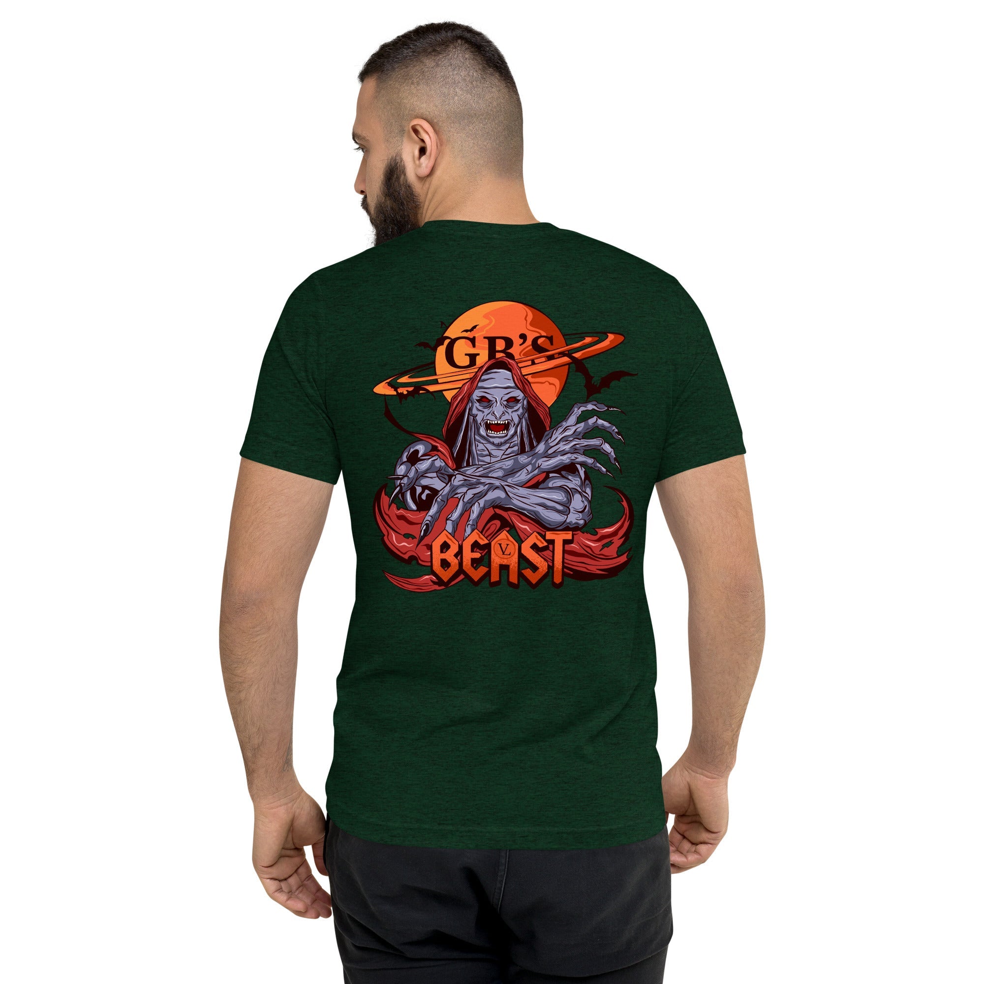 GBNY Emerald Triblend / XS Vamp Life X GBNY "Beast" T-shirt - Men's 7804071_6520