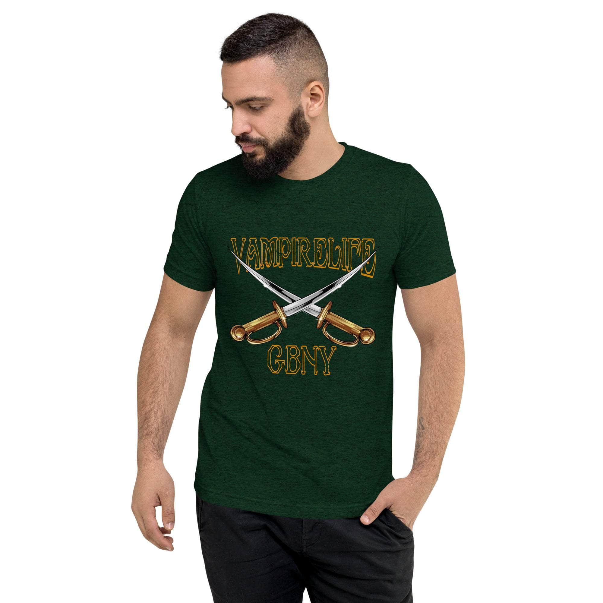 GBNY Emerald Triblend / XS Vamp Life X GBNY "Cross Swords" T-shirt - Men's 3322256_6520