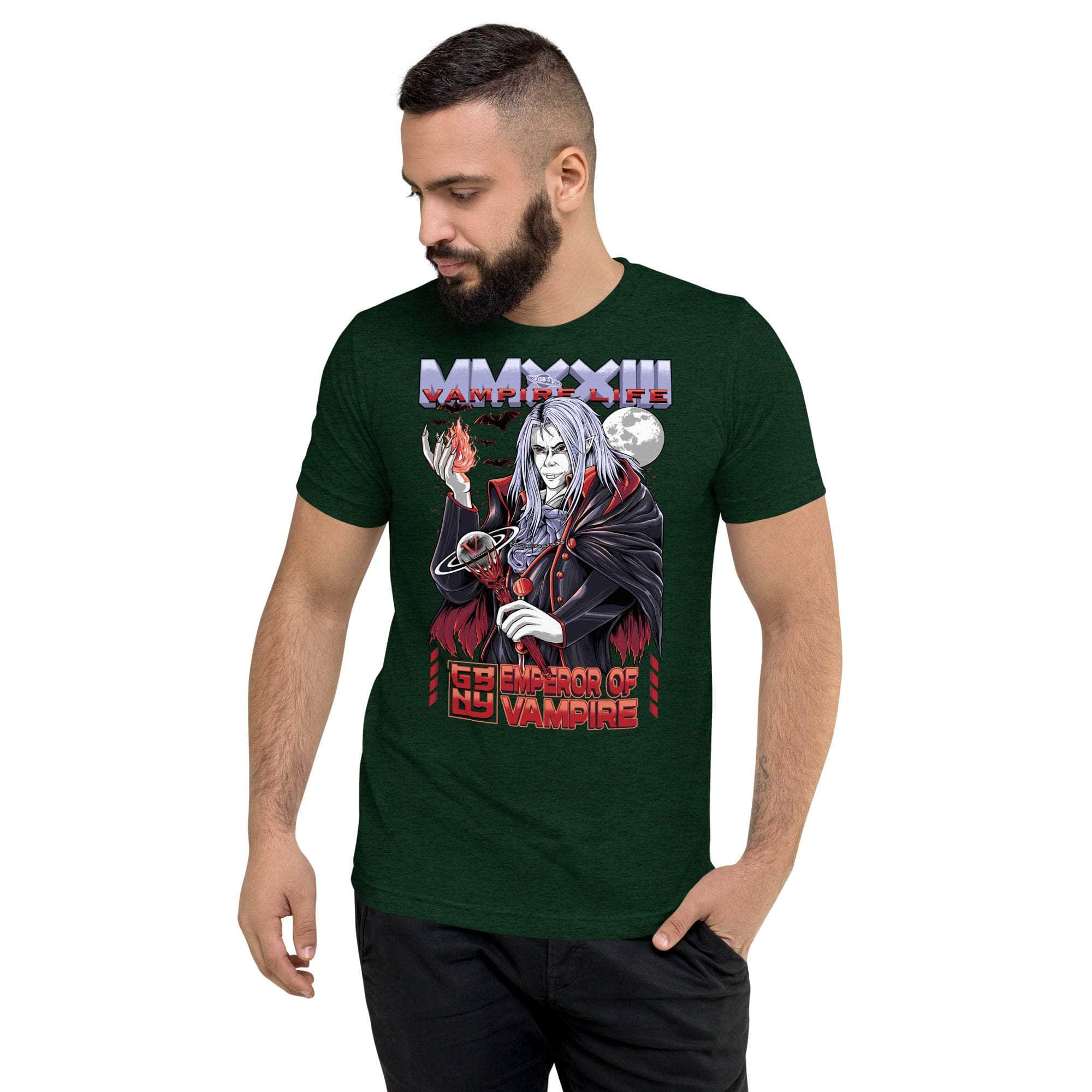 GBNY Emerald Triblend / XS Vamp Life X GBNY "Emperor Of Vamp" T-shirt - Men's 1895261_6520
