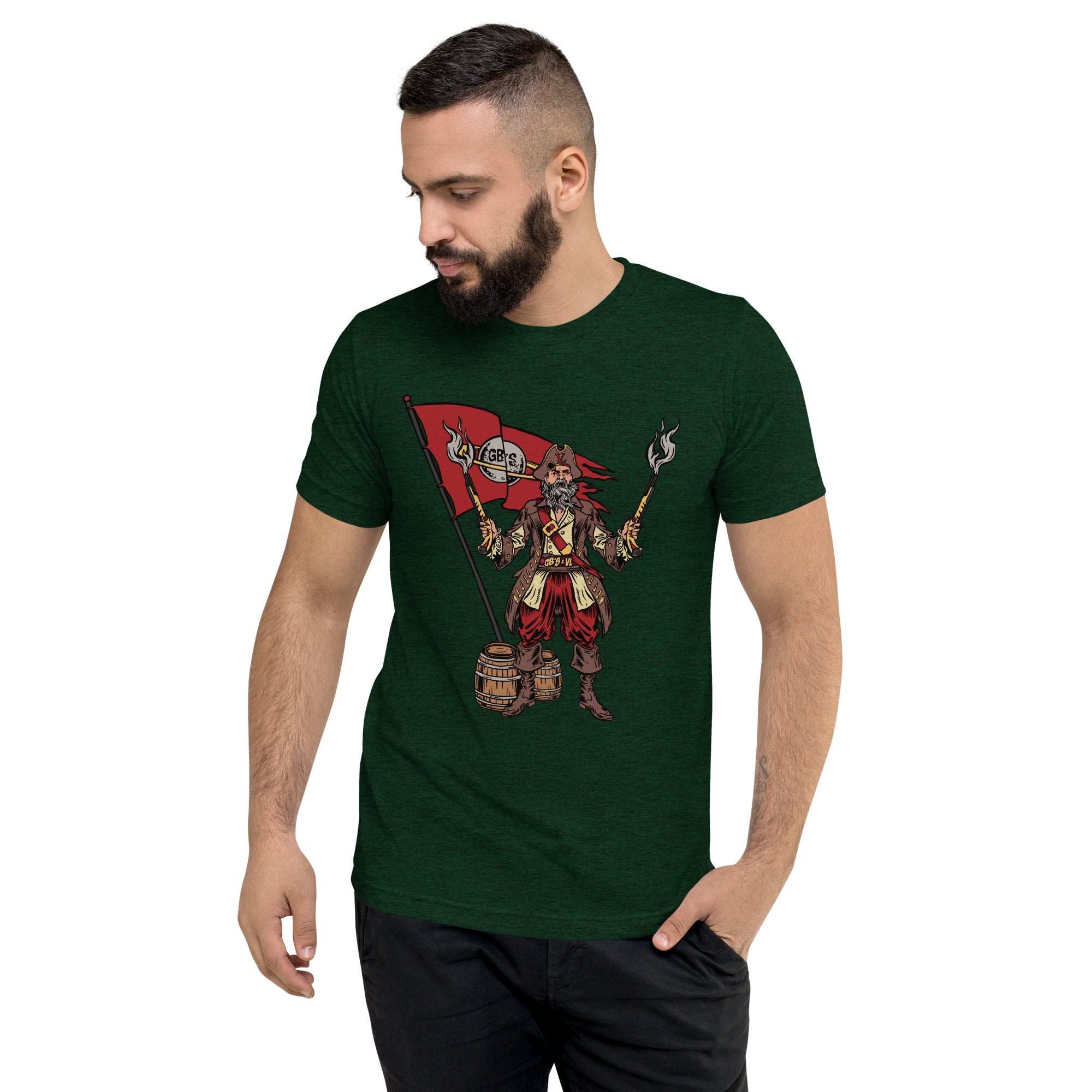 GBNY Emerald Triblend / XS Vamp Life X GBNY "Pirate Vamp" T-shirt - Men's 1187077_6520