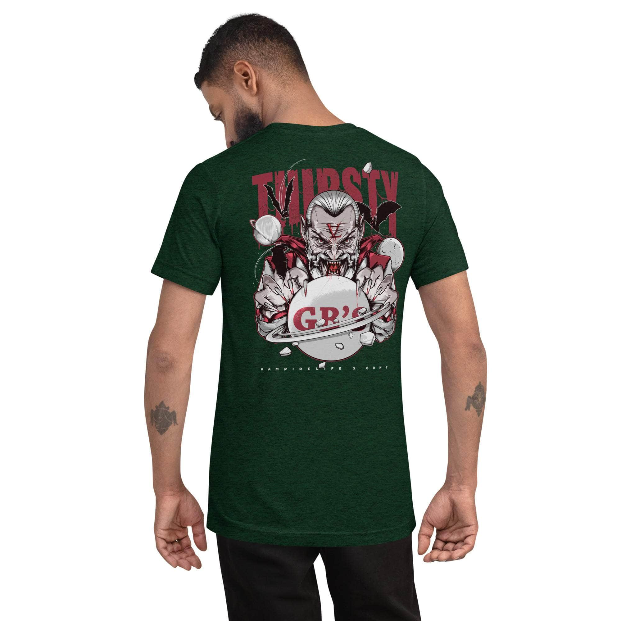 GBNY Emerald Triblend / XS Vamp Life x GBNY "Thirsty Vamp" T-shirt - Men's 3455196_6520