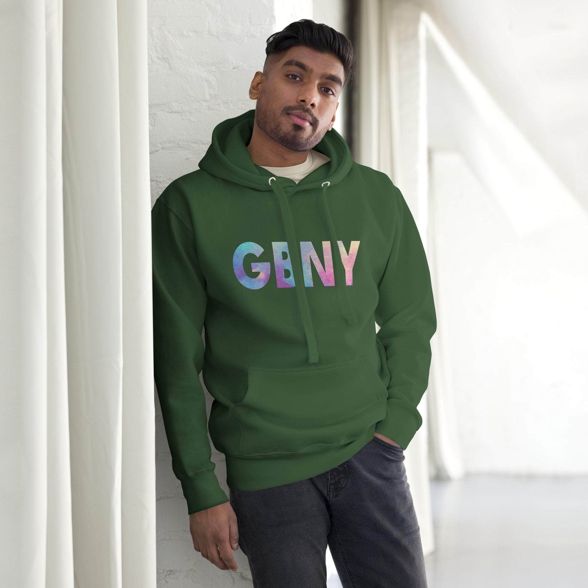 GBNY Forest Green / S GBNY "Astronauts World" Hoodie - Men's 7219234_16162