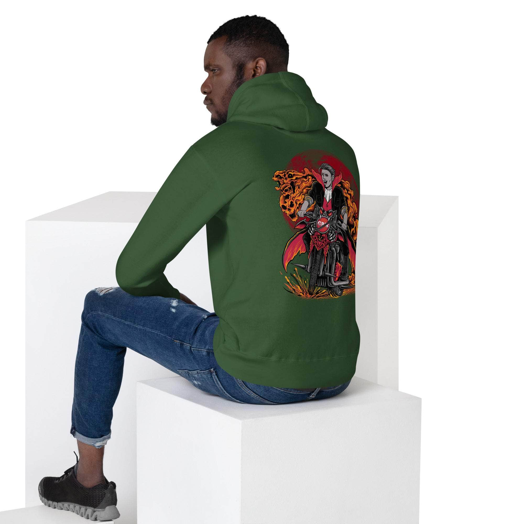 GBNY Forest Green / S Vamp Life X GBNY Ghost Rider Hoodie - Men's 8271165_16162