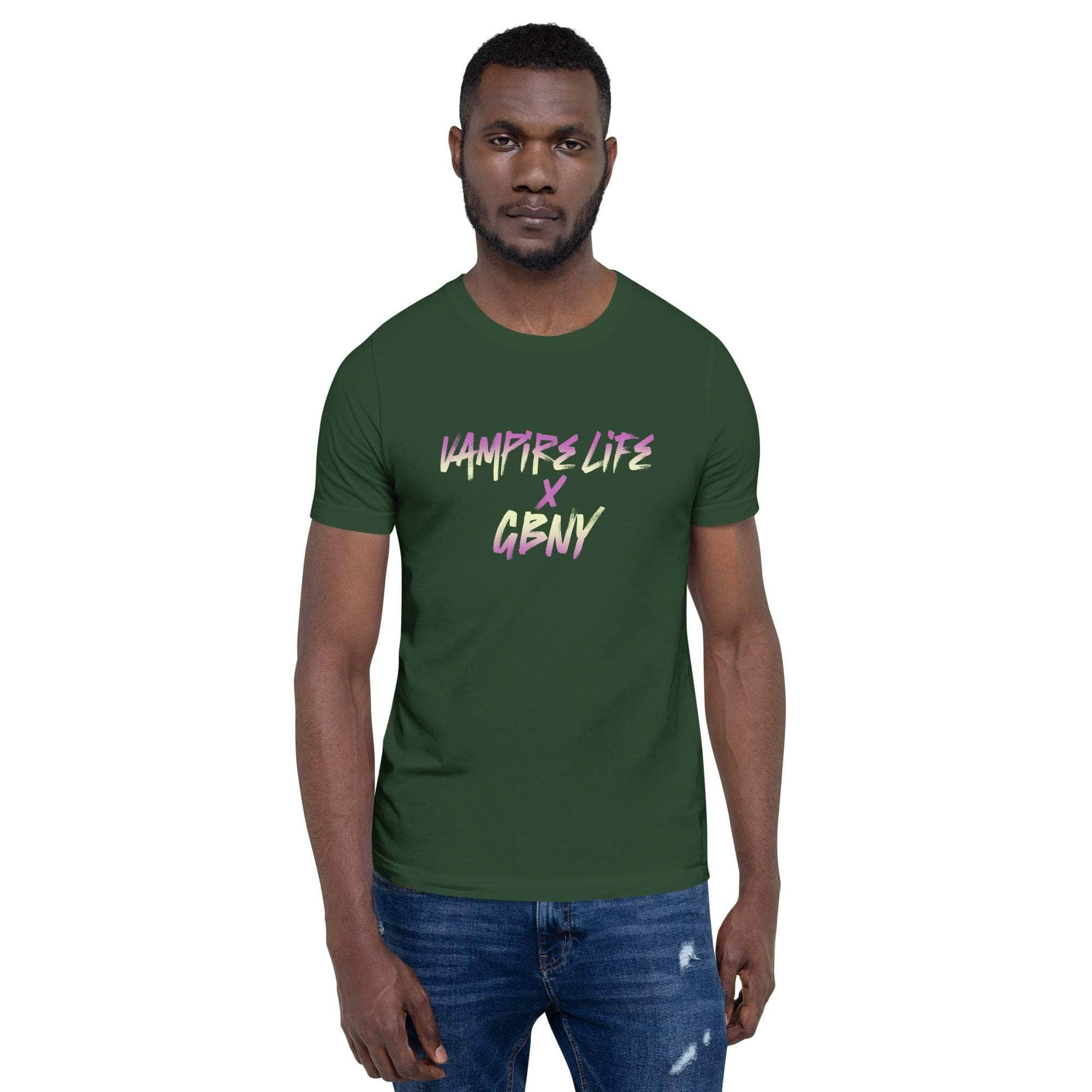 GBNY Forest / S Vamp Life x GBNY Rising Skull T-Shirt 8928221_8451