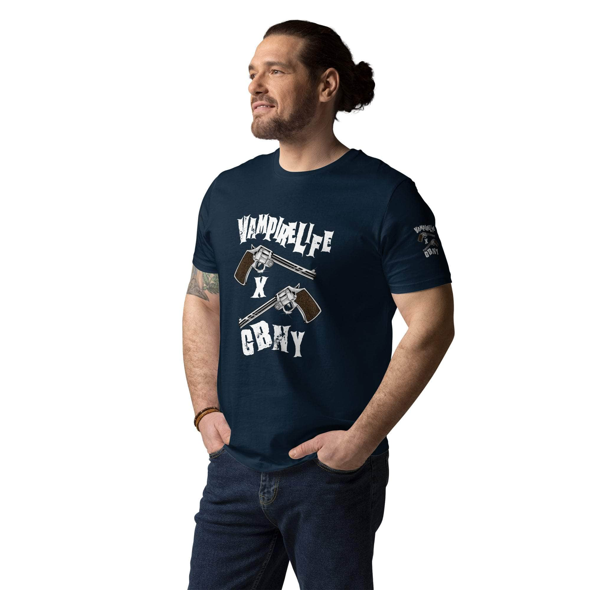 GBNY French Navy / S Vamp Life x GBNY Cowboy Gun Stock Tee - Men's 1999000_11879