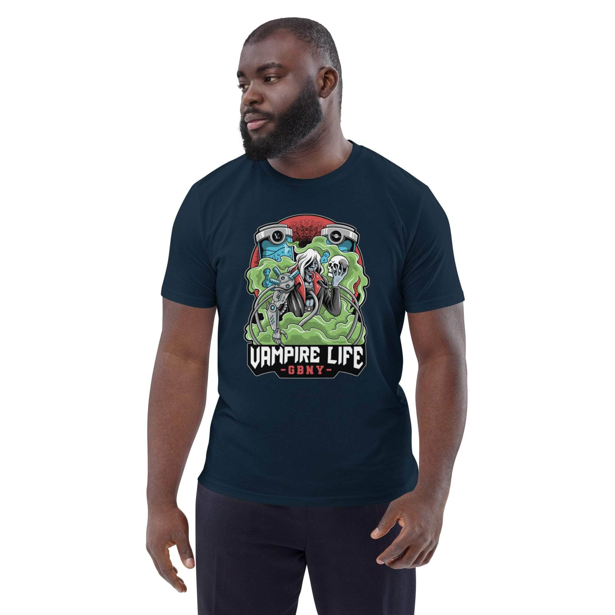 GBNY French Navy / S Vamp Life x GBNY Cyber Vamp Tee - Men's 2982639_11879