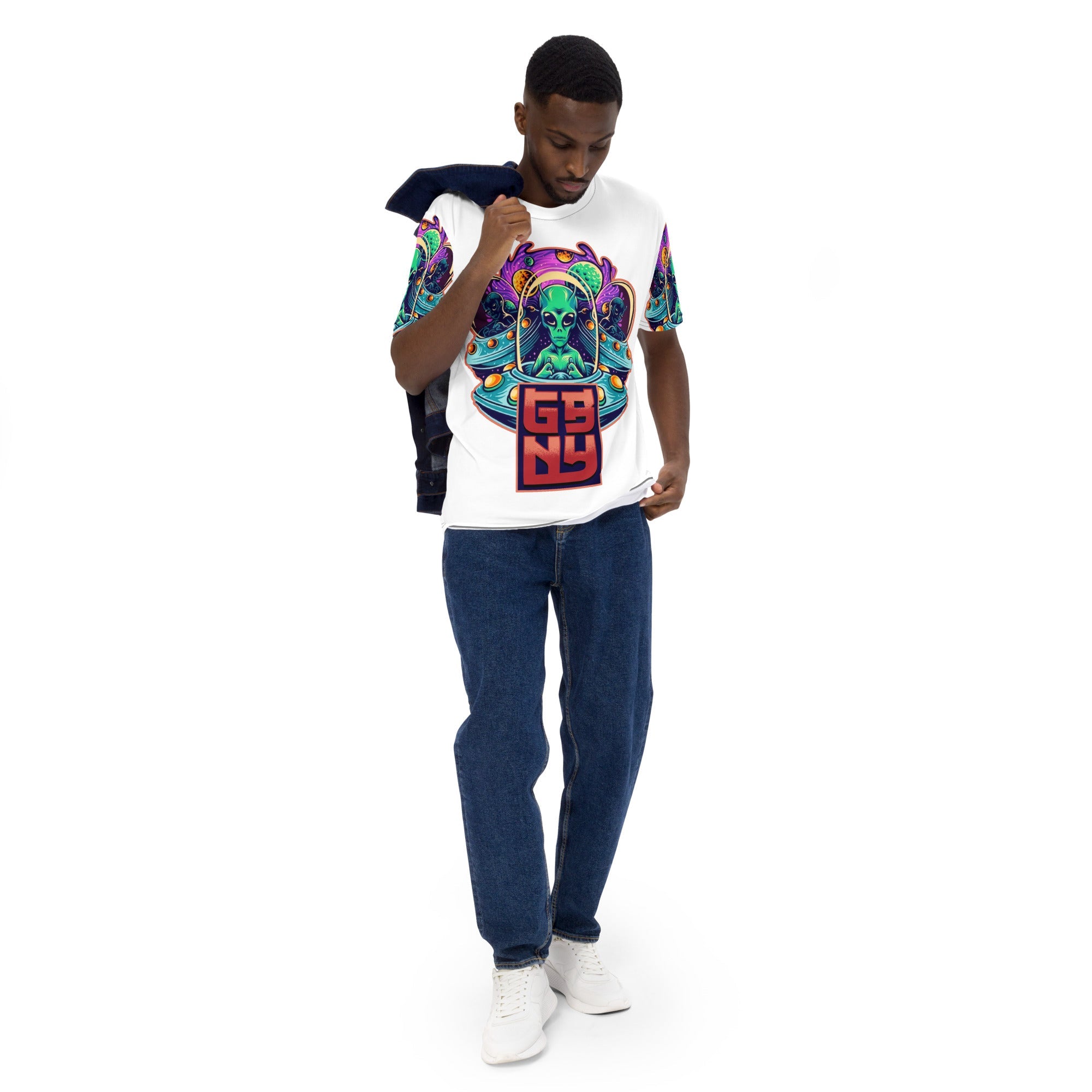 GBNY GBNY "Alien World" All-Over Print T-Shirt - Men's